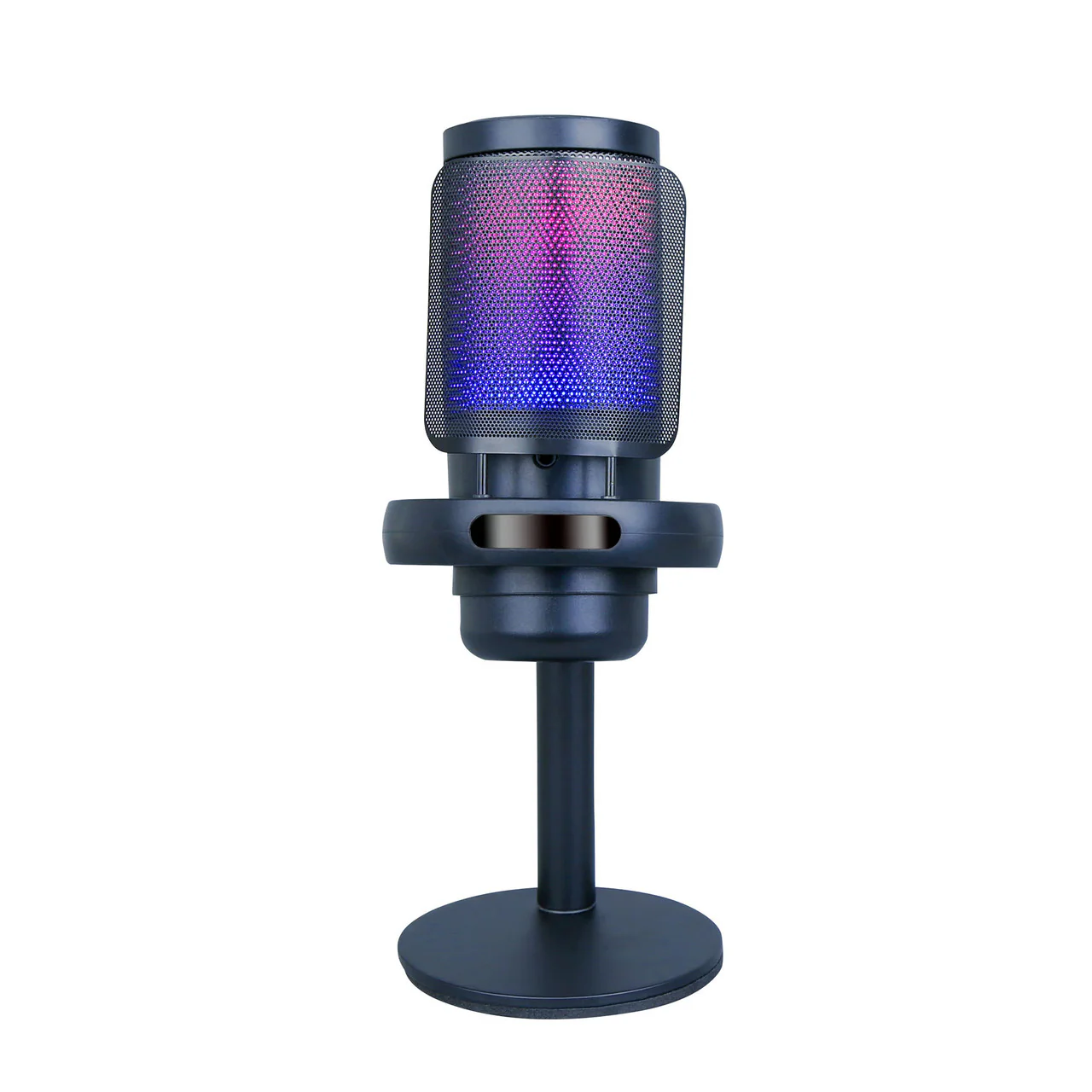 Laser RGB Gaming Microphone - Cardioid, Pop Filter, & Headphone Jack (Black) - Image 6