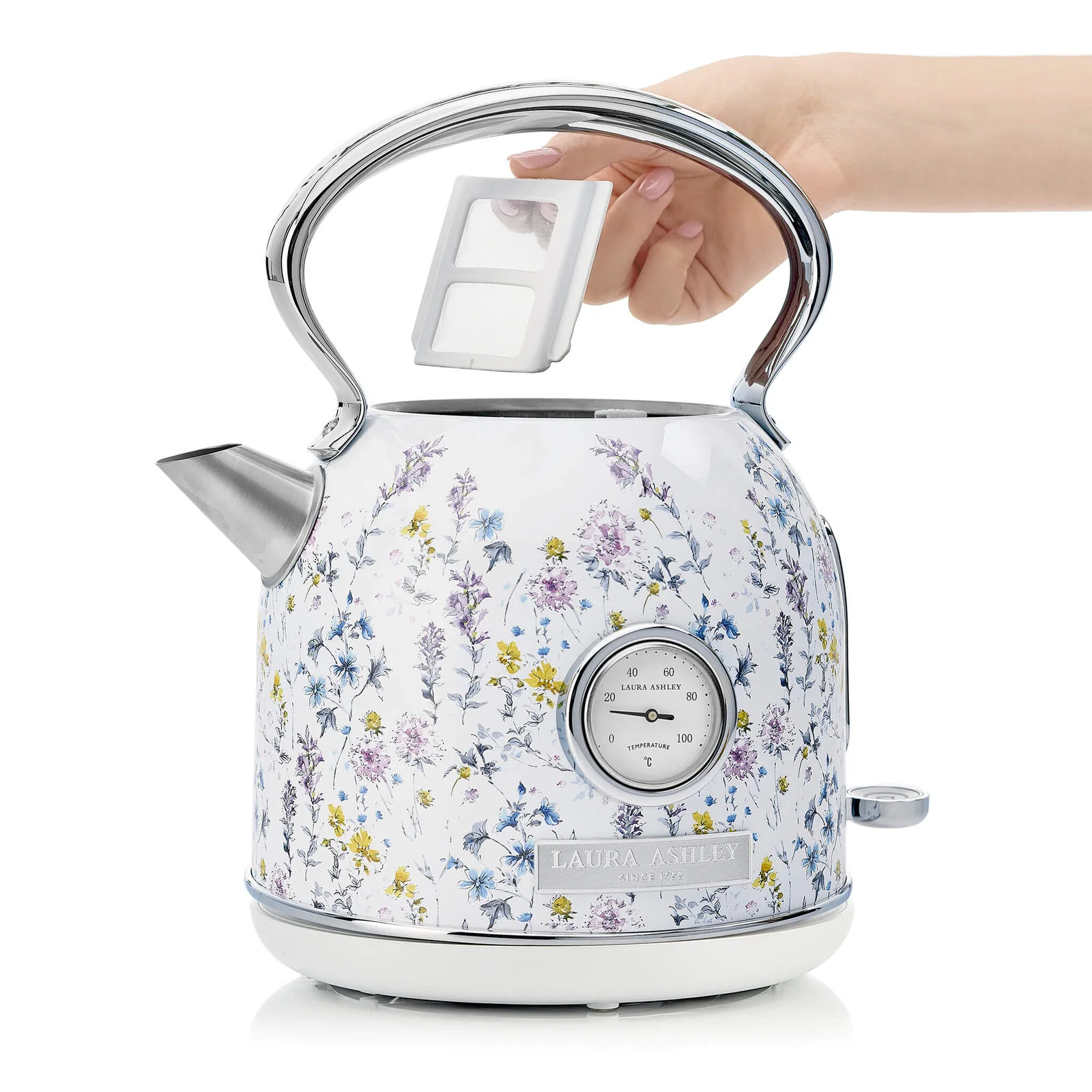 Laura Ashley 1.7L Dome Kettle and 2 Slice Toaster Combo (Wild Meadow) - Image 5