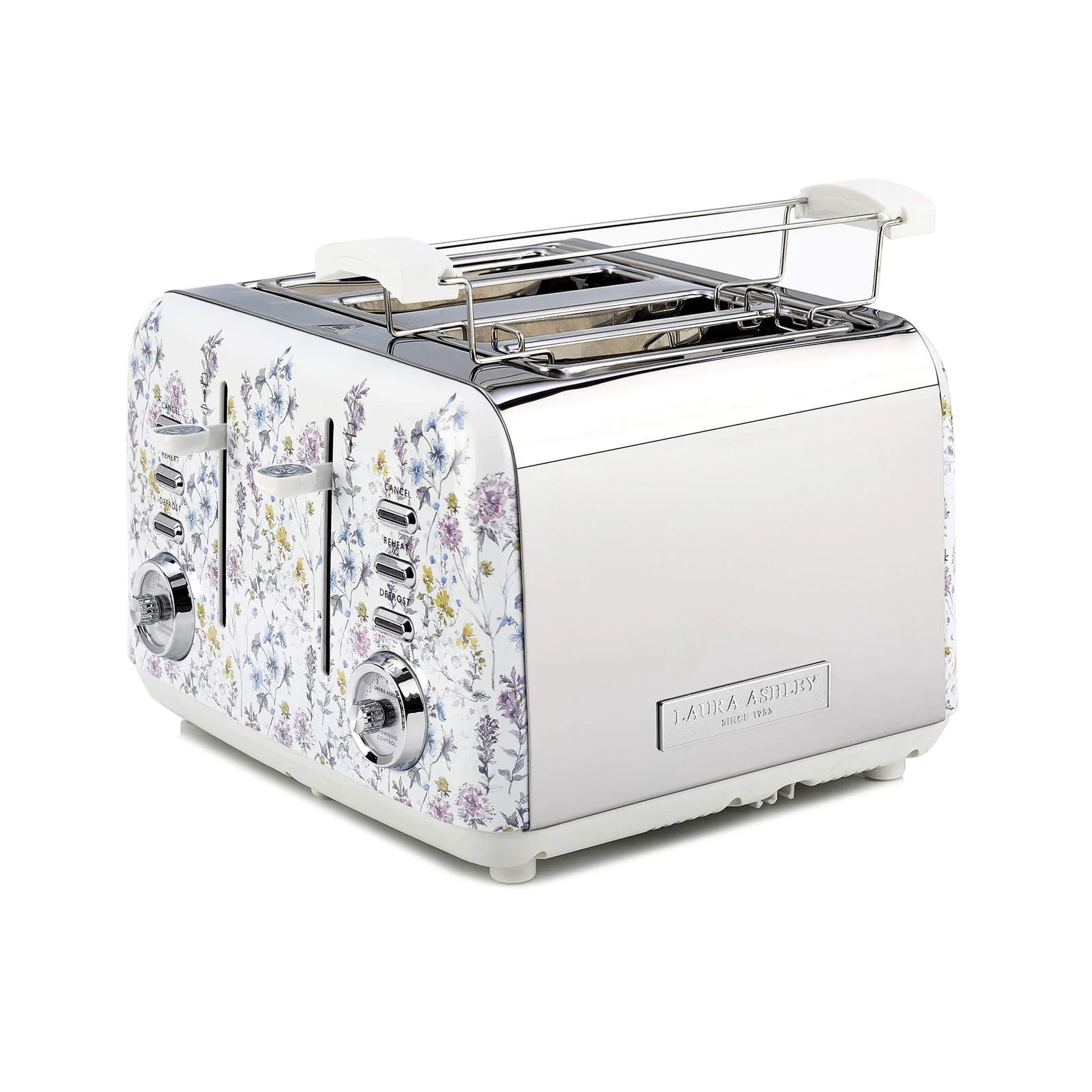 Laura Ashley 1.7L Dome Kettle and 4 Slice Toaster Combo (Wild Meadow) - Image 4