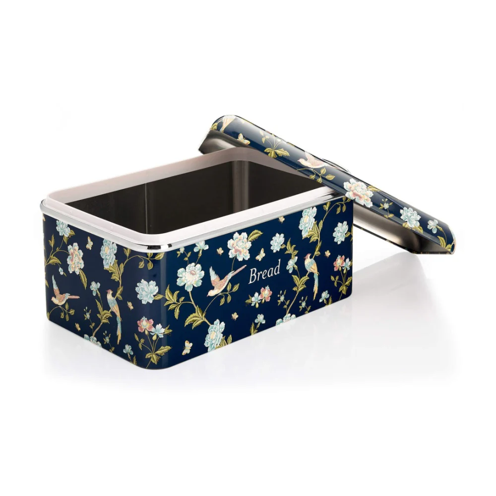 Laura Ashley Elveden Bread Bin Navy - Image 3