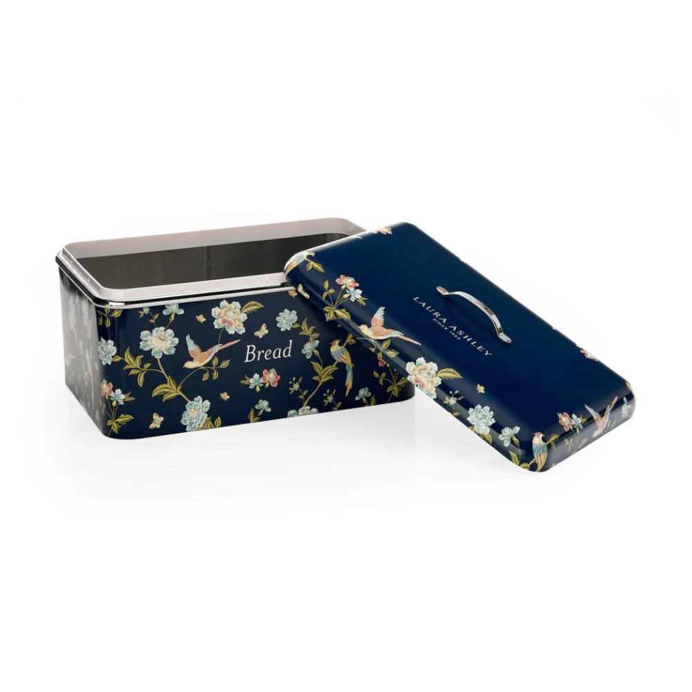 Laura Ashley Elveden Bread Bin Navy - Image 5