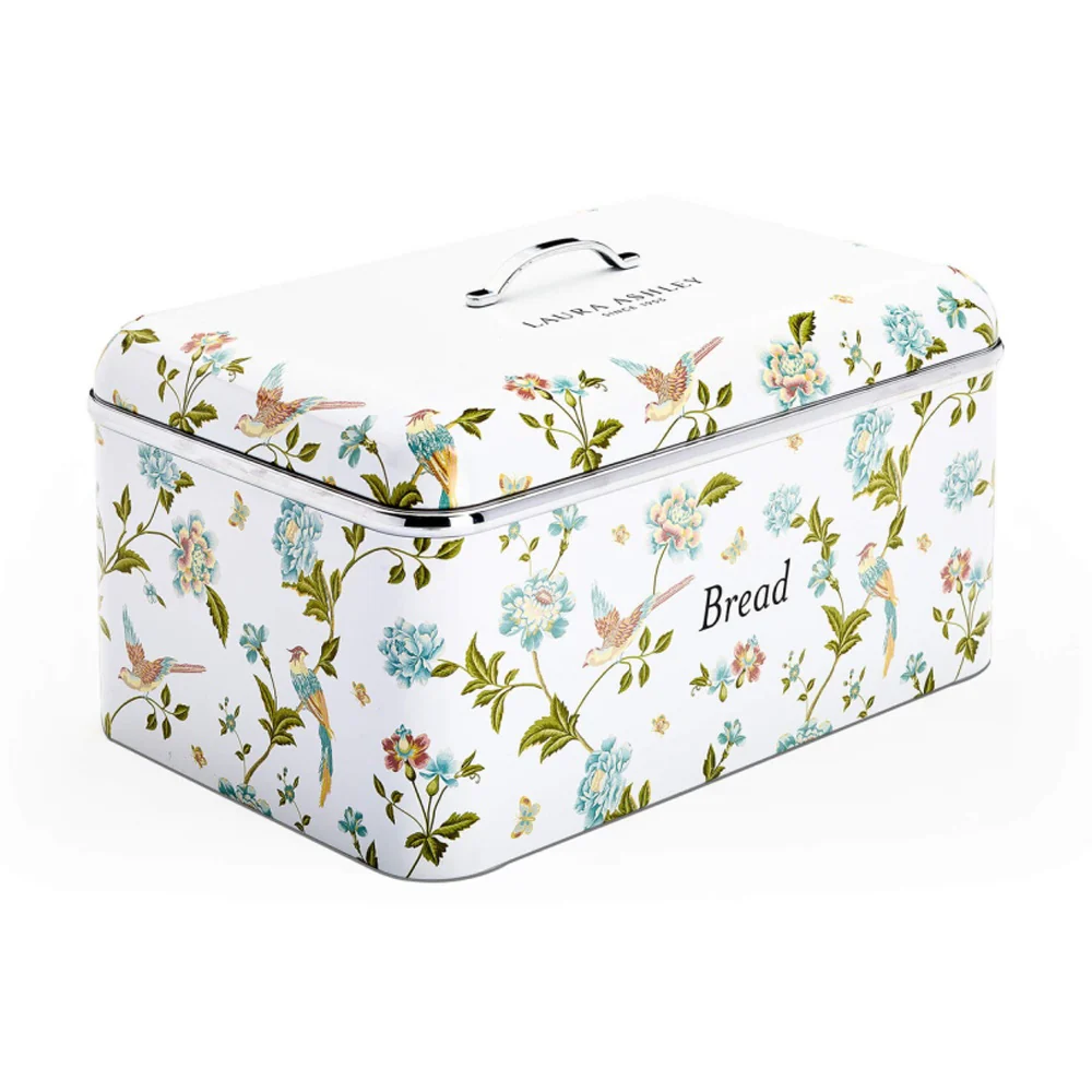 Laura Ashley Elveden Bread Bin White - Image 2