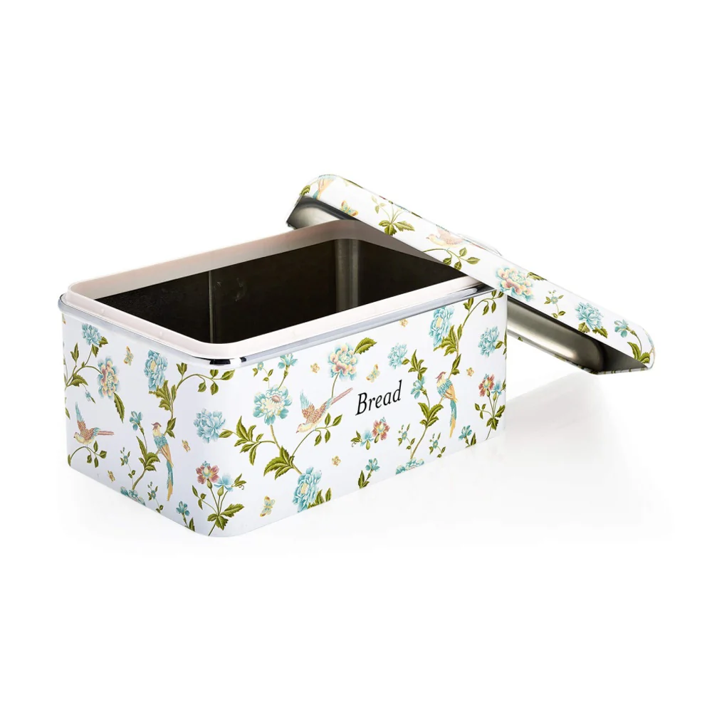 Laura Ashley Elveden Bread Bin White - Image 3