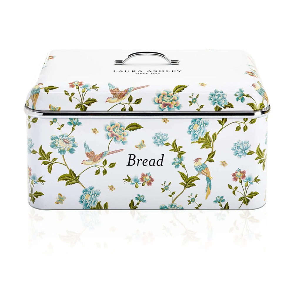 Laura Ashley Elveden Bread Bin White - Image 4