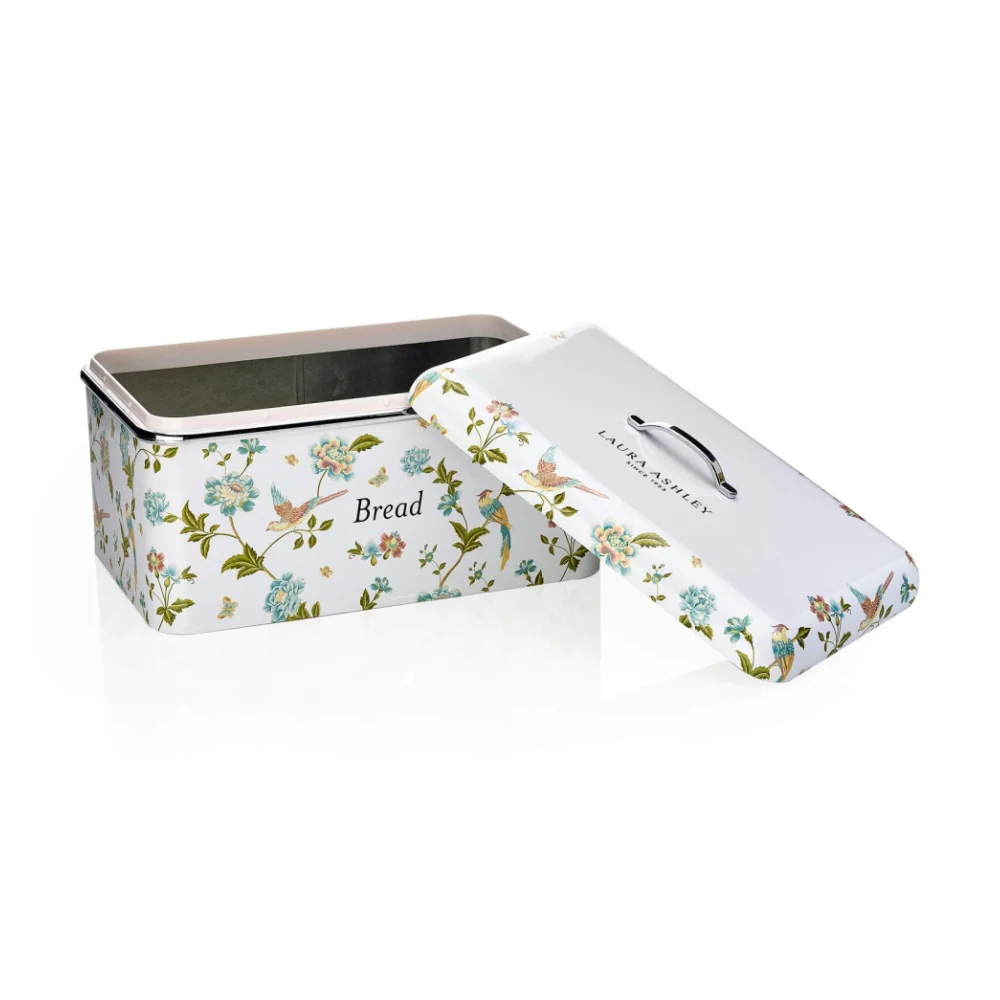 Laura Ashley Elveden Bread Bin White - Image 5