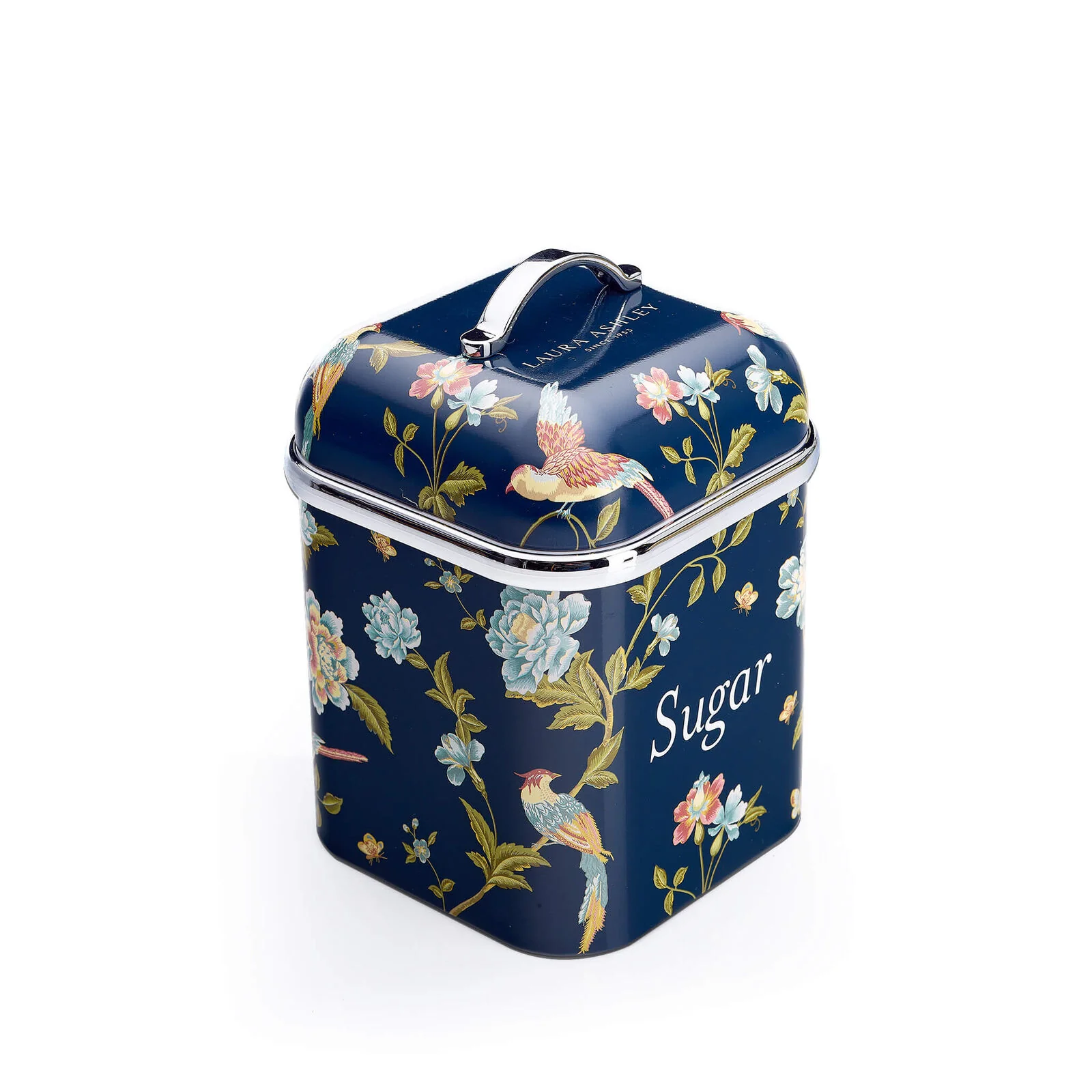 Laura Ashley Elveden Canister Set of 3 Navy Blue - Image 3