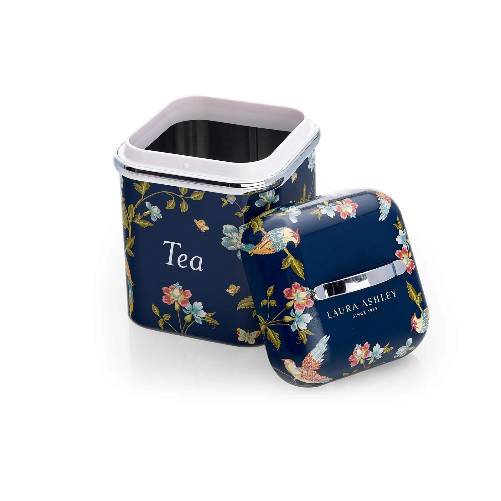 Laura Ashley Elveden Canister Set of 3 Navy Blue - Image 7