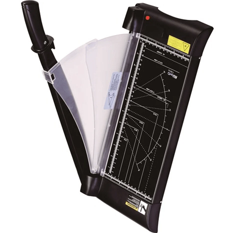Ledah 403 Office Guillotine Paper Trimmer With Laser Guide 10 Sheet A4 Black - Image 2