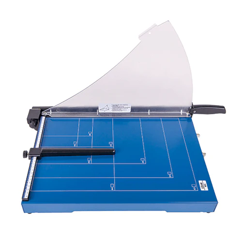 Ledah 405 Guillotine Metal Base 20 Sheet A4 Blue Paper Cutter - Image 3