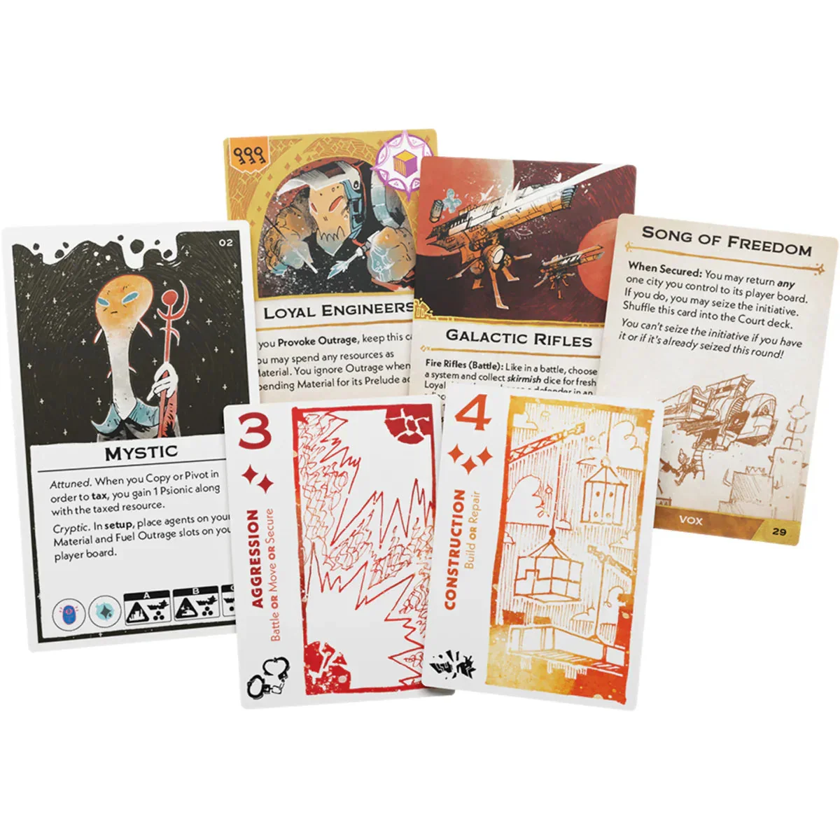 Leder Games Arcs Tabletop Strategy Game - Image 2
