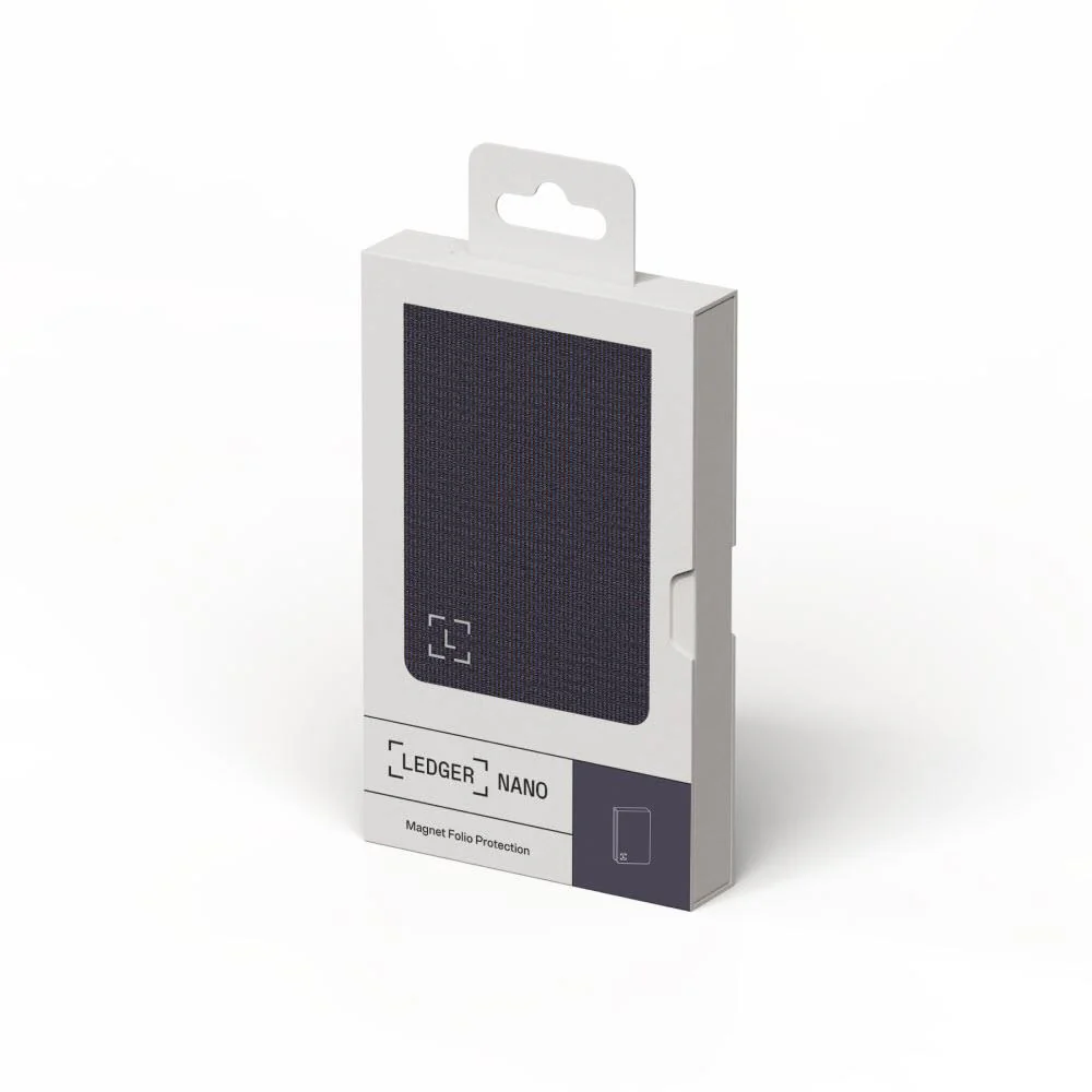 Ledger Nano Gen5 Magnet Folio Case (Party Aubergine) - Image 5