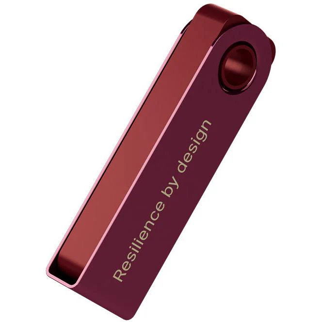 Ledger Nano S Plus Crypto Hardware Wallet (Crimson Magneta) - Image 2