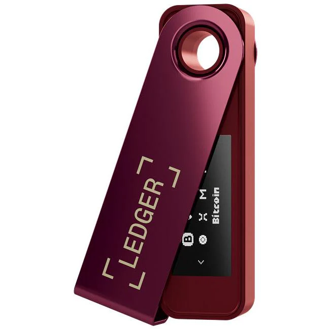 Ledger Nano S Plus Crypto Hardware Wallet (Crimson Magneta) - Image 6