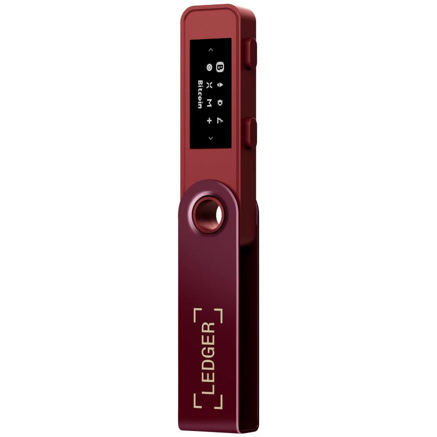 Ledger Nano S Plus Crypto Hardware Wallet (Crimson Magneta) - Image 7