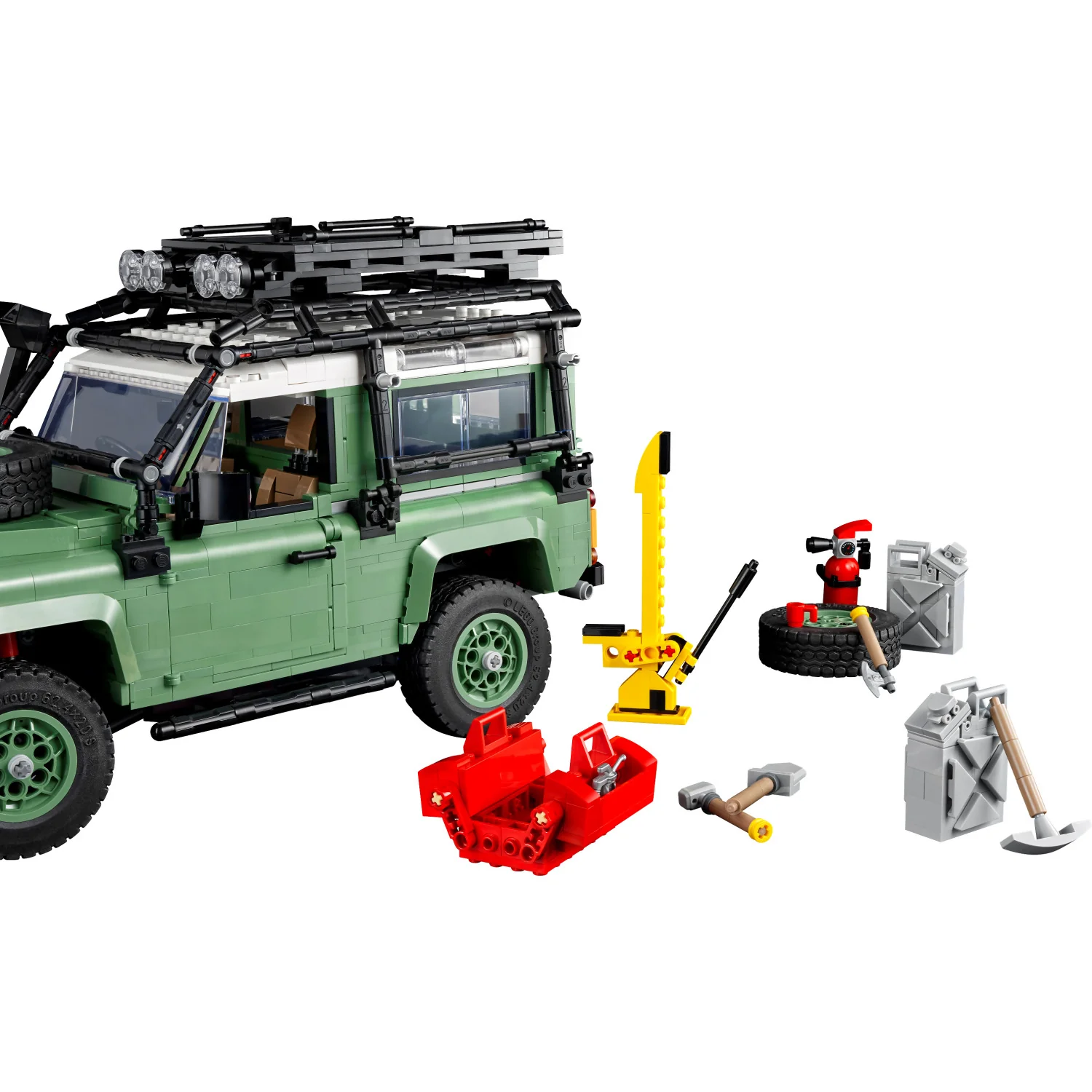LEGO 10317 Land Rover Classic Defender 90 - Icons - Image 5