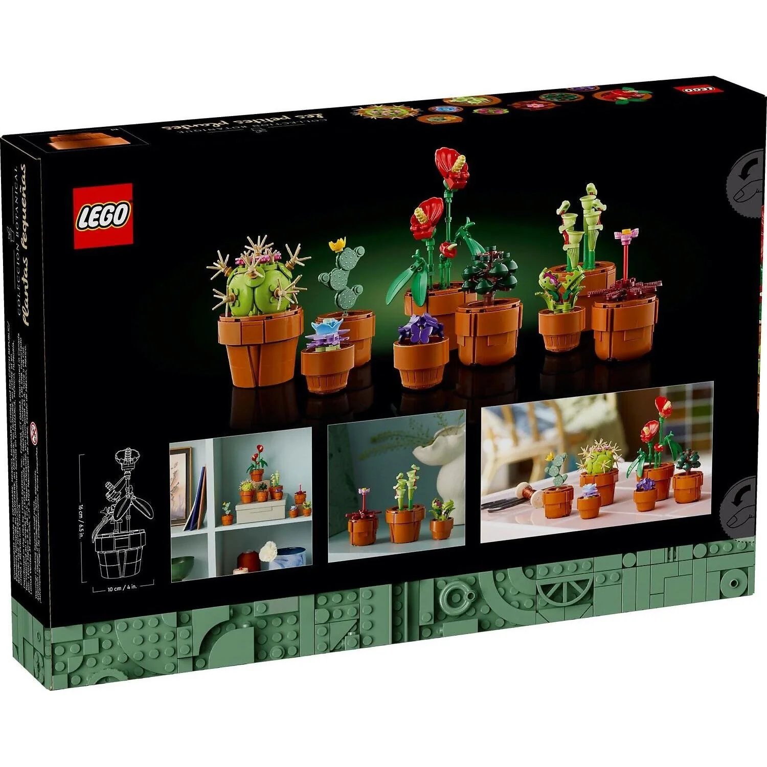 LEGO 10329 Tiny Plants - Icons Botanical Collection - Image 5