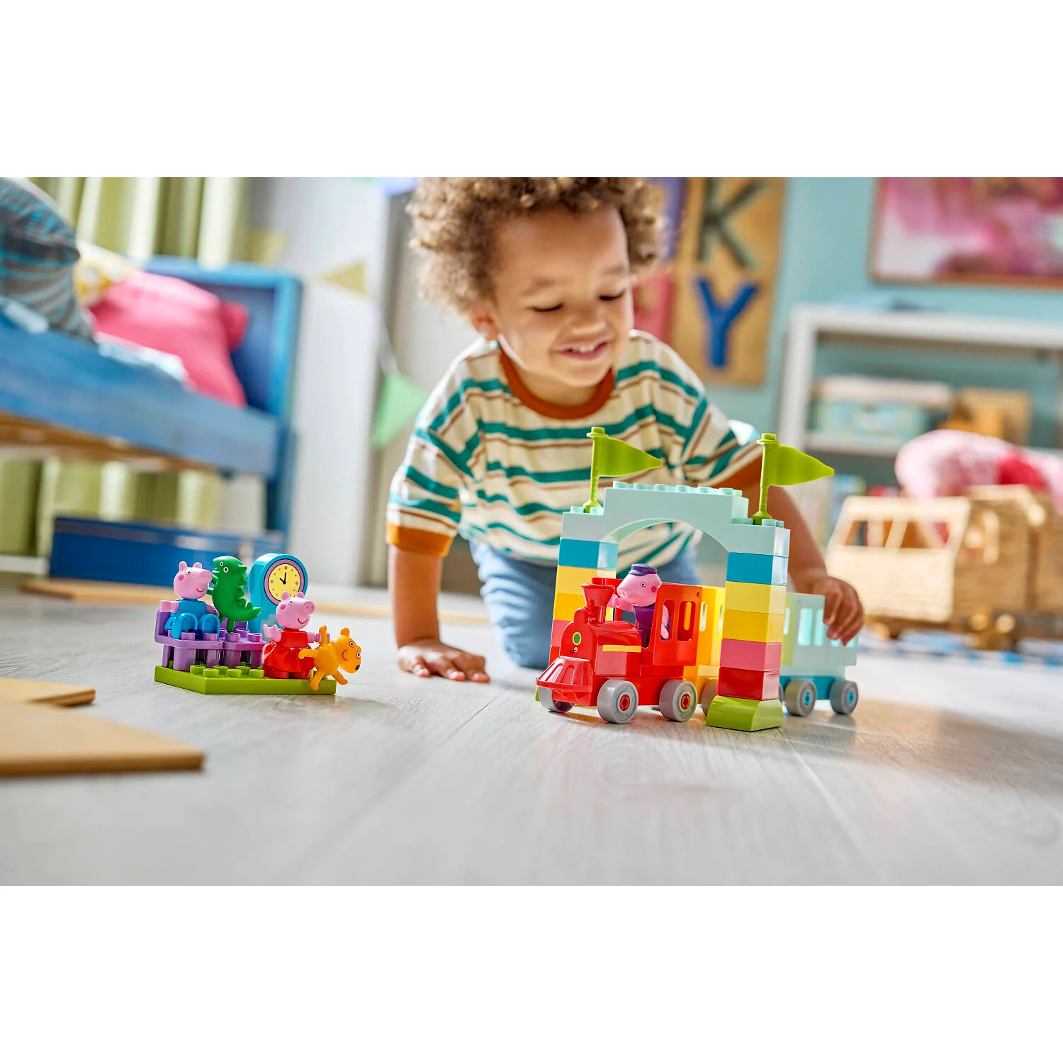 LEGO 10466 Train Ride with Grandpa Pig - Duplo Peppa Pig - Image 7