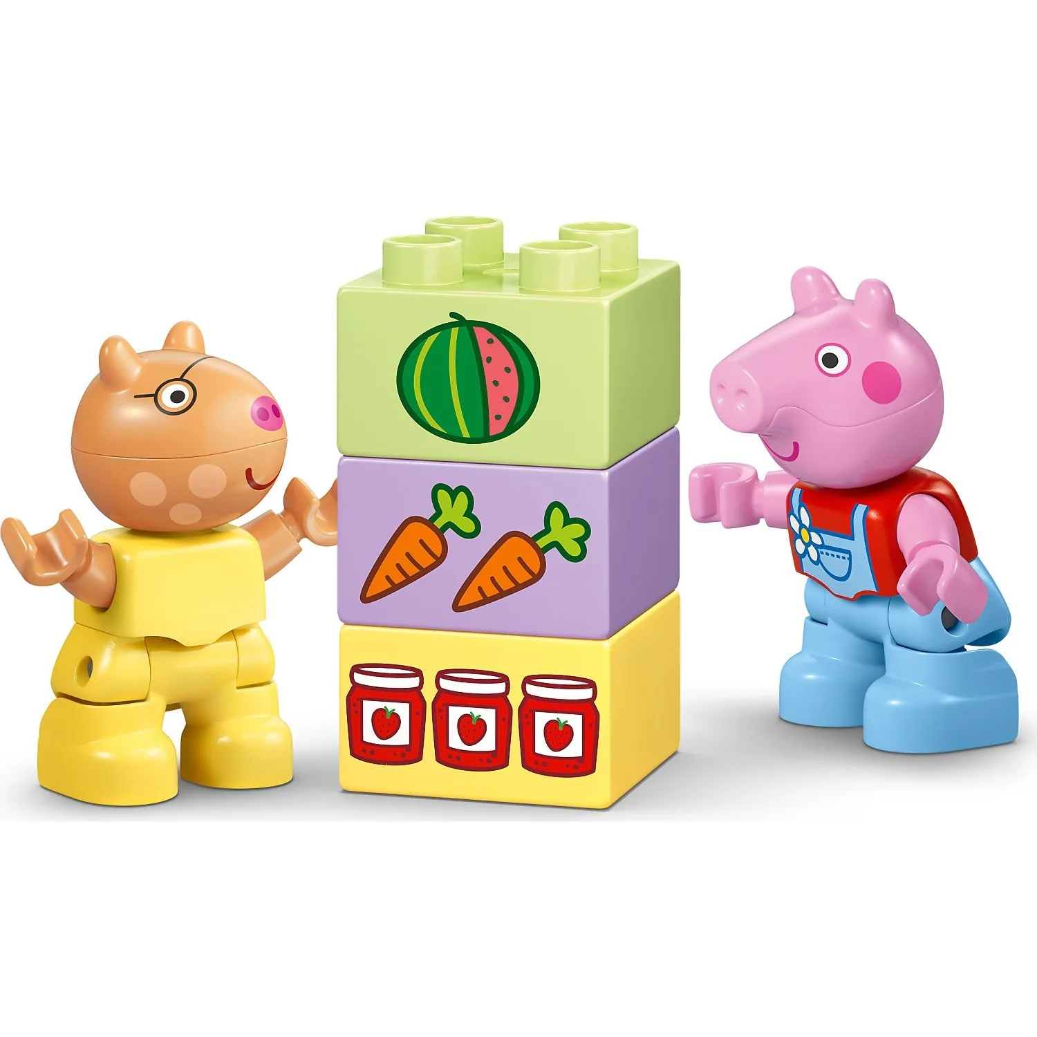 LEGO 10468 Peppa Pig Tractor and Market - Duplo - Image 7