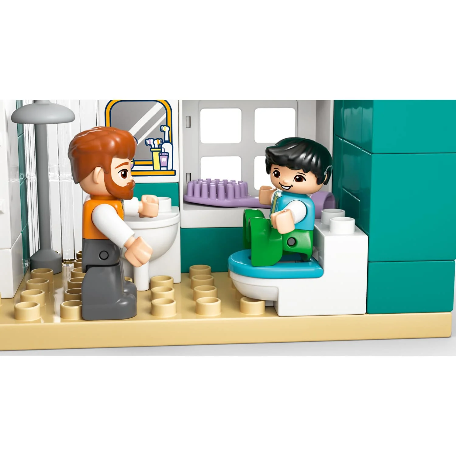 LEGO 10470 3 in 1 Modern Family House with Figures - Duplo - Image 6