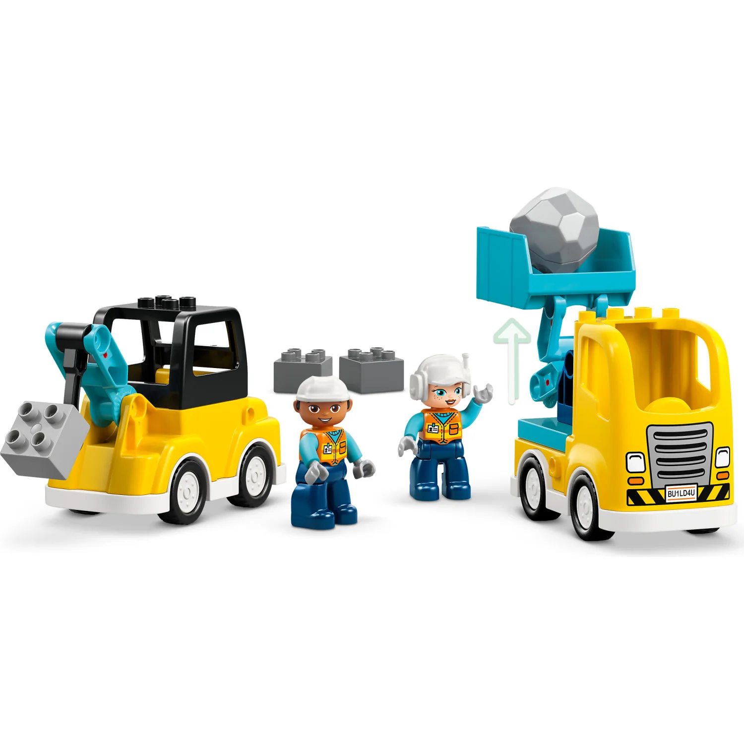 LEGO 10475 3 in 1 Construction Vehicles - Duplo - Image 6