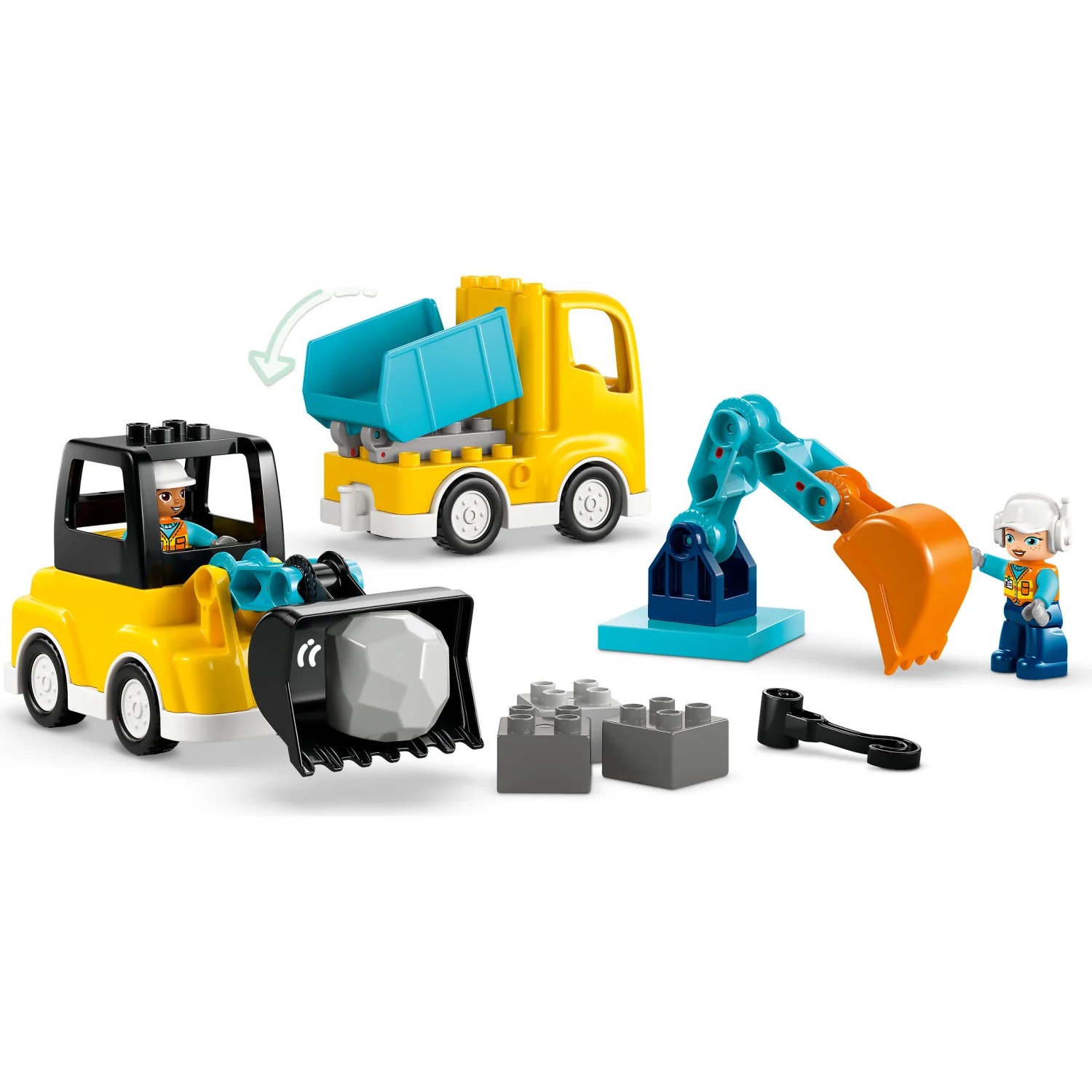LEGO 10475 3 in 1 Construction Vehicles - Duplo - Image 7