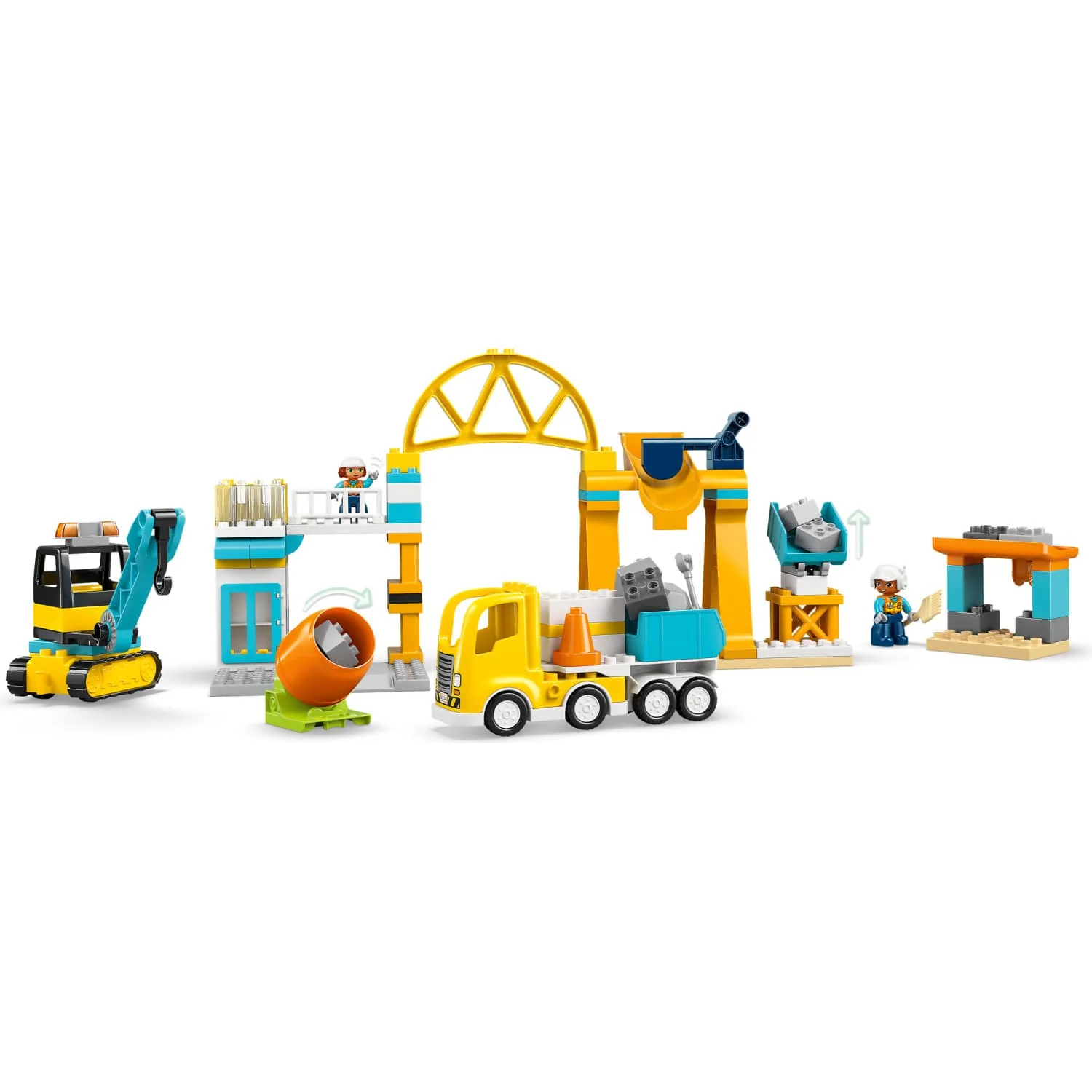 LEGO 10476 3 in 1 Construction Site and Vehicles - Duplo - Image 4