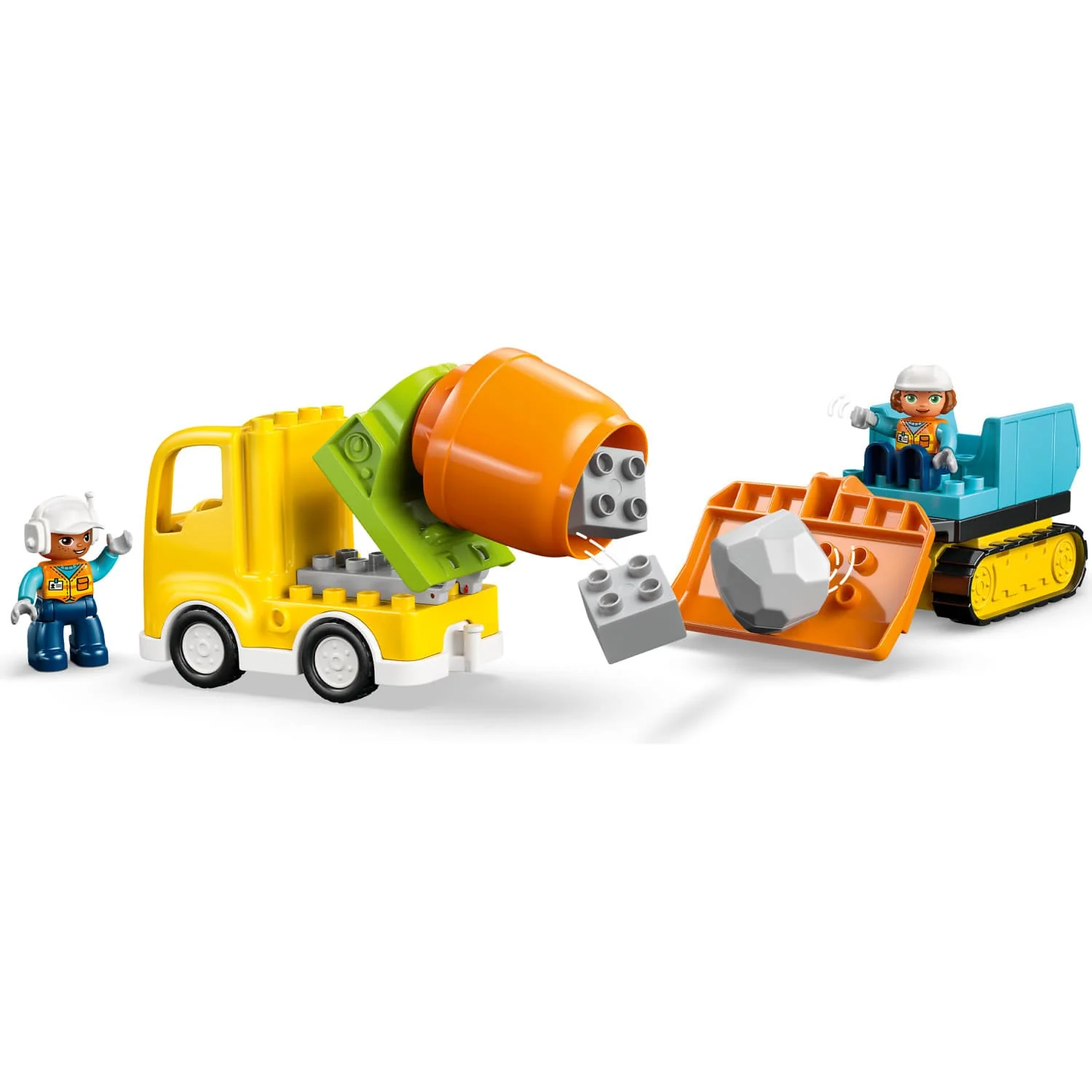 LEGO 10476 3 in 1 Construction Site and Vehicles - Duplo - Image 5