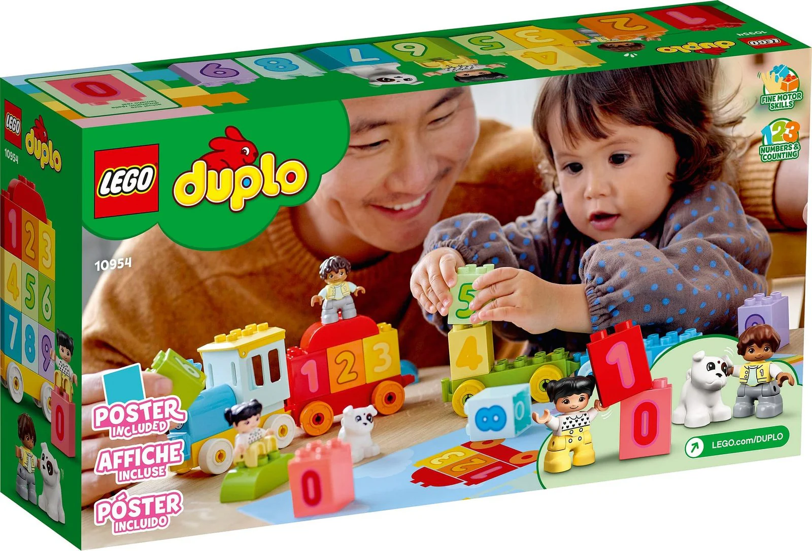 LEGO 10954 Number Train - Learn to Count - Duplo - Image 6