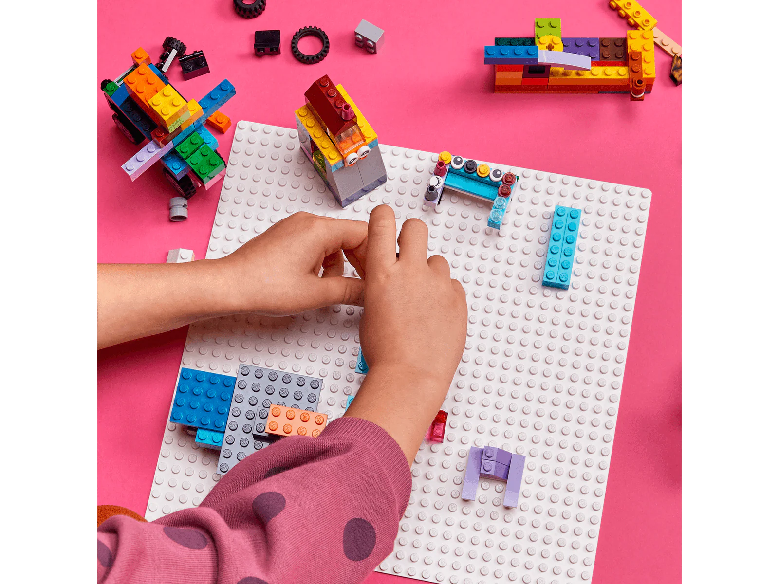 LEGO 11026 White Baseplate - Classic 4+ - Image 4