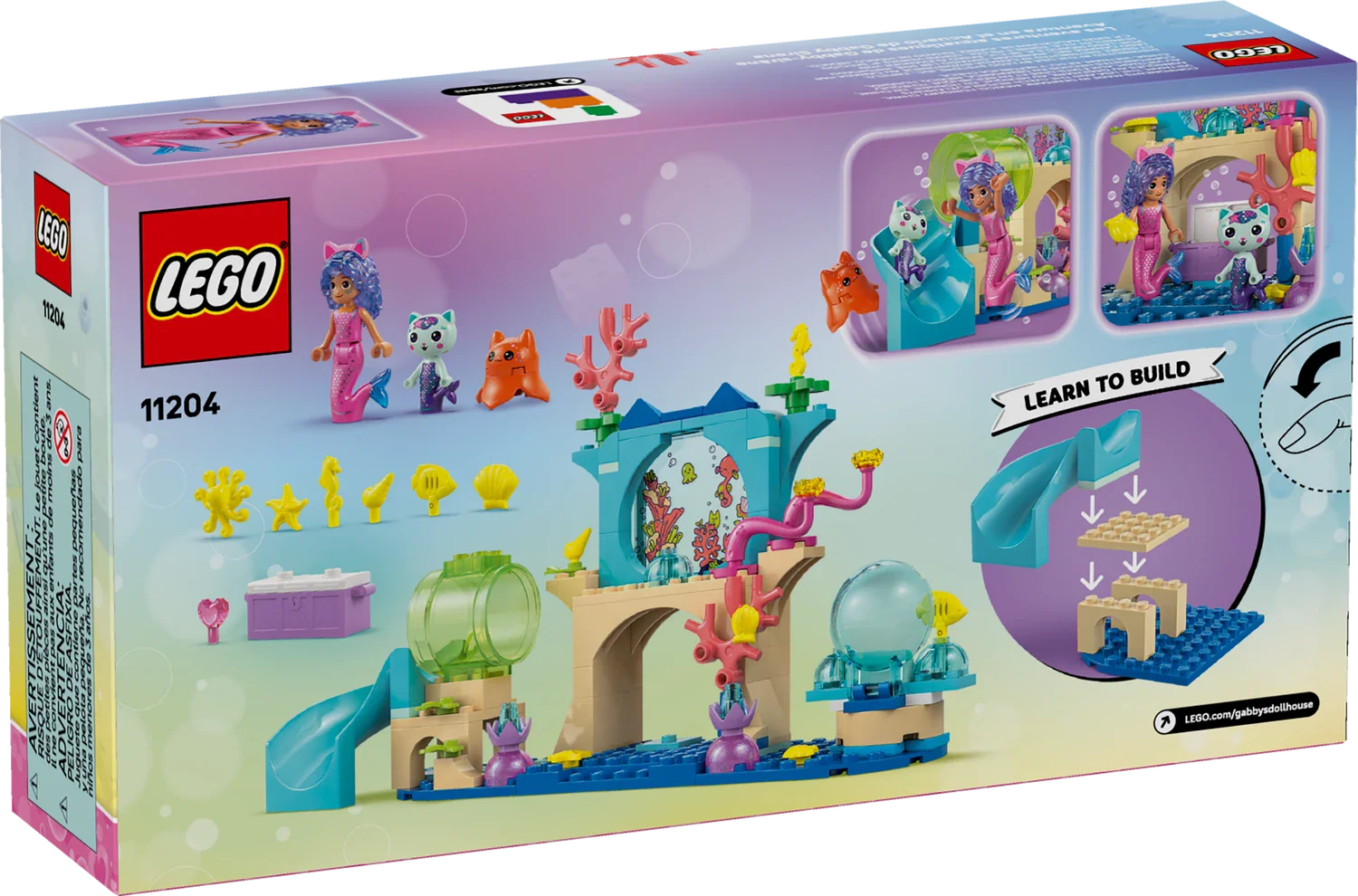 LEGO 11204 Mermaid Gabbys Aquarium Adventure - Gabbys Dollhouse - Image 9