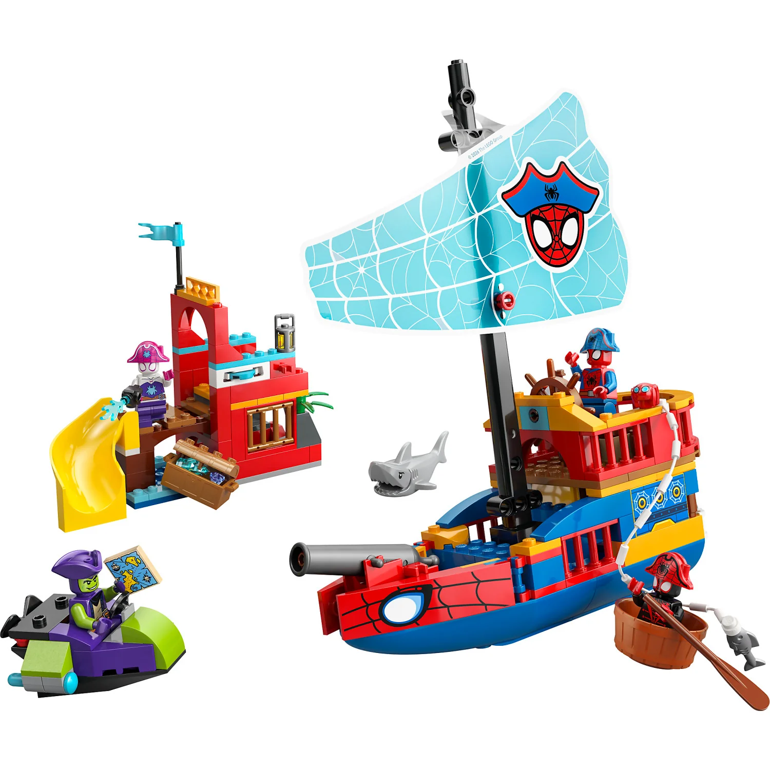 LEGO 11208 Team Spidey Pirate Ship - Marvel Super Heroes - Image 2