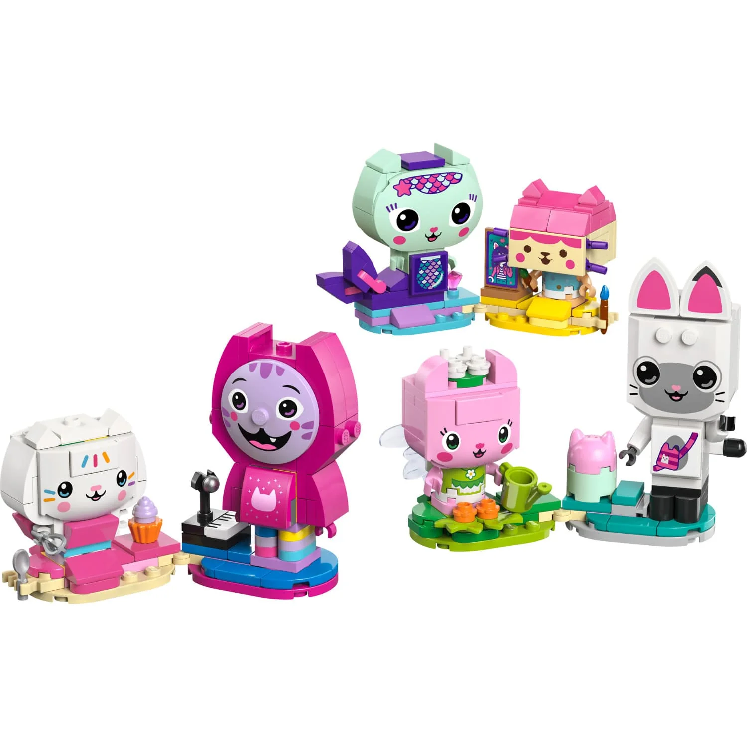 LEGO 11215 Gabby's Brick-Built Cat Friends - Gabby's Dollhouse - Image 2