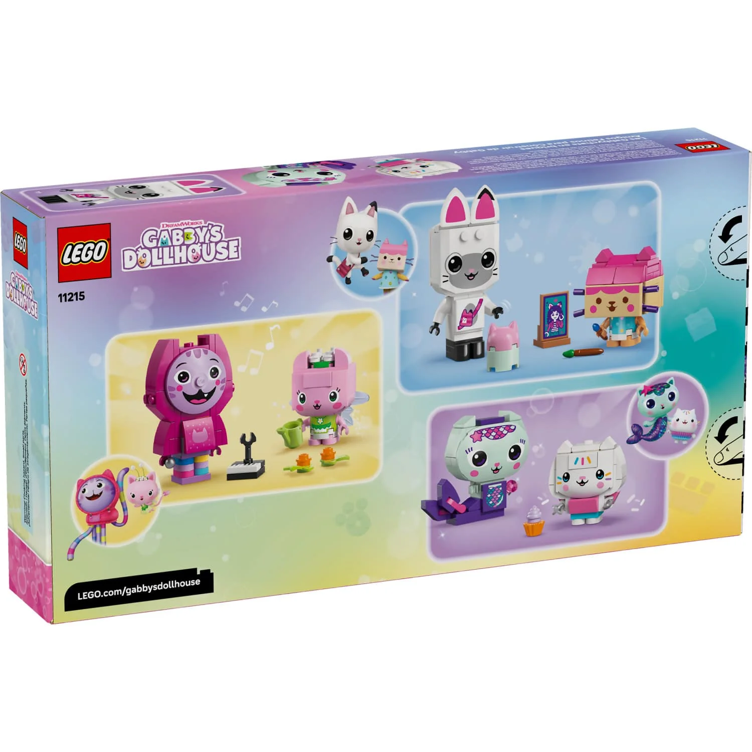 LEGO 11215 Gabby's Brick-Built Cat Friends - Gabby's Dollhouse - Image 8