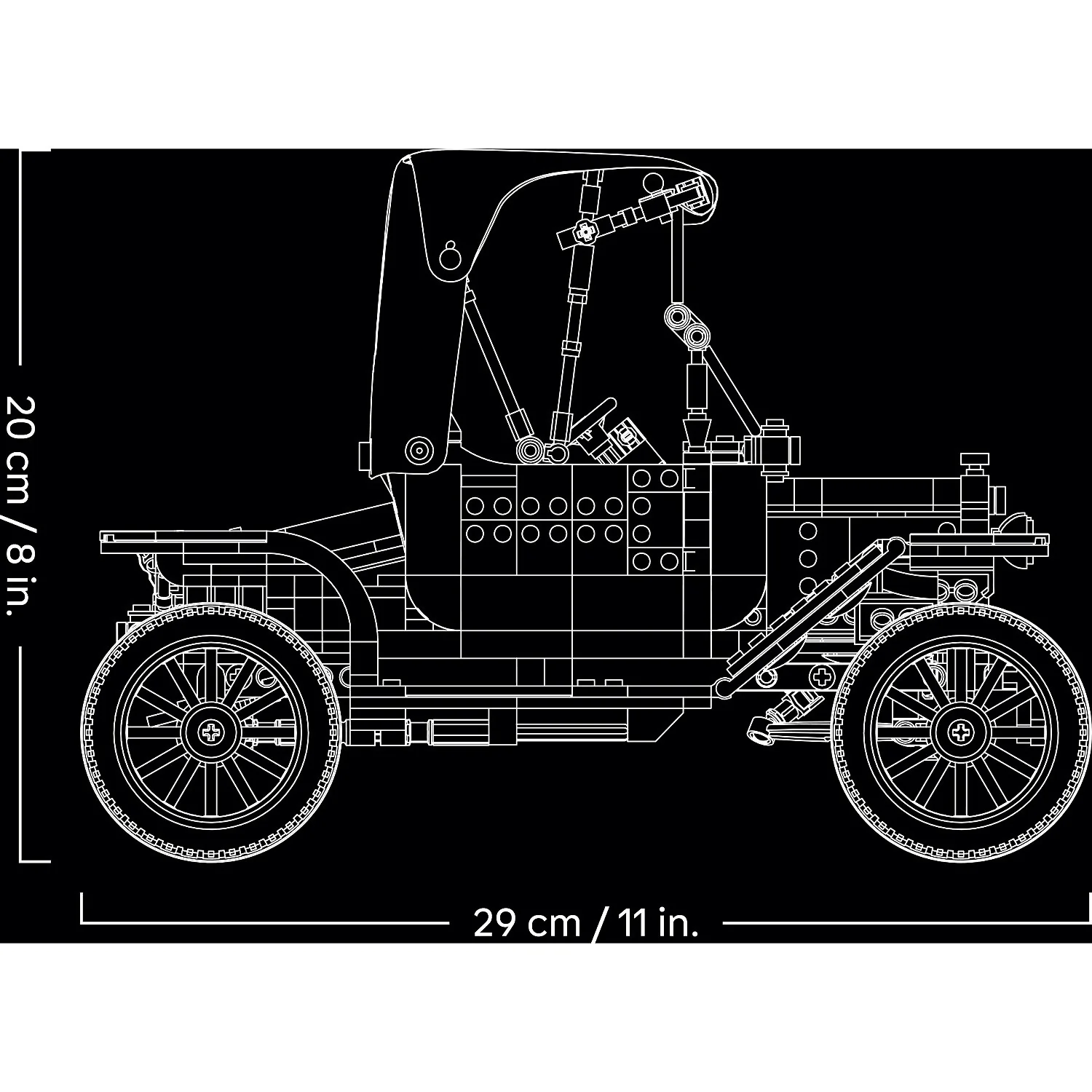LEGO 11376 Ford Model T - ICONS - Image 3