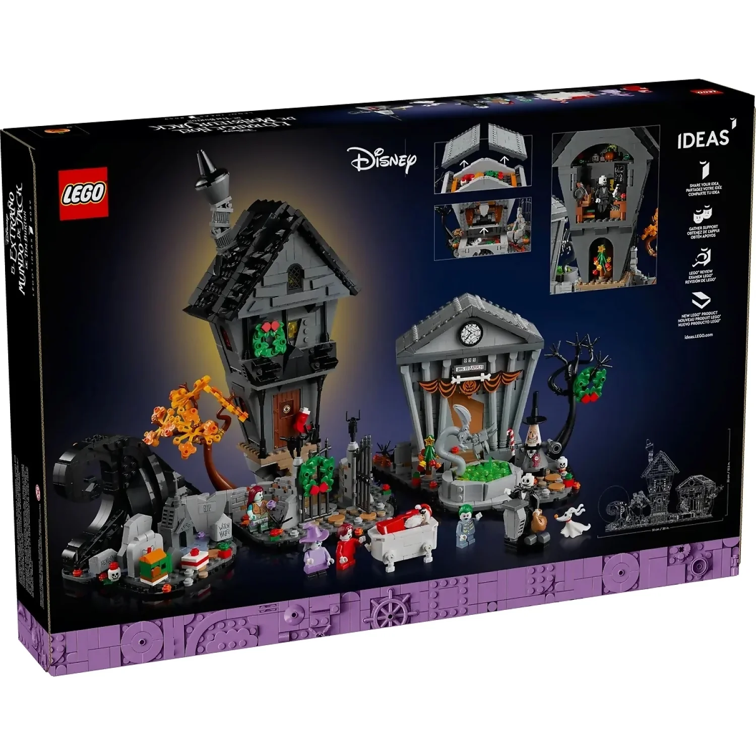 LEGO 21351 Disney Tim Burton's The Nightmare Before Christmas - Ideas - Image 9