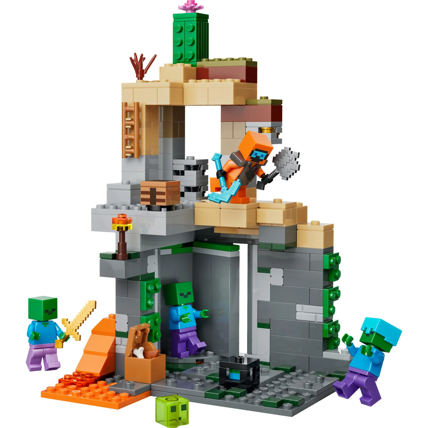 LEGO 21587 Zombie Dungeon - Minecraft - Image 2