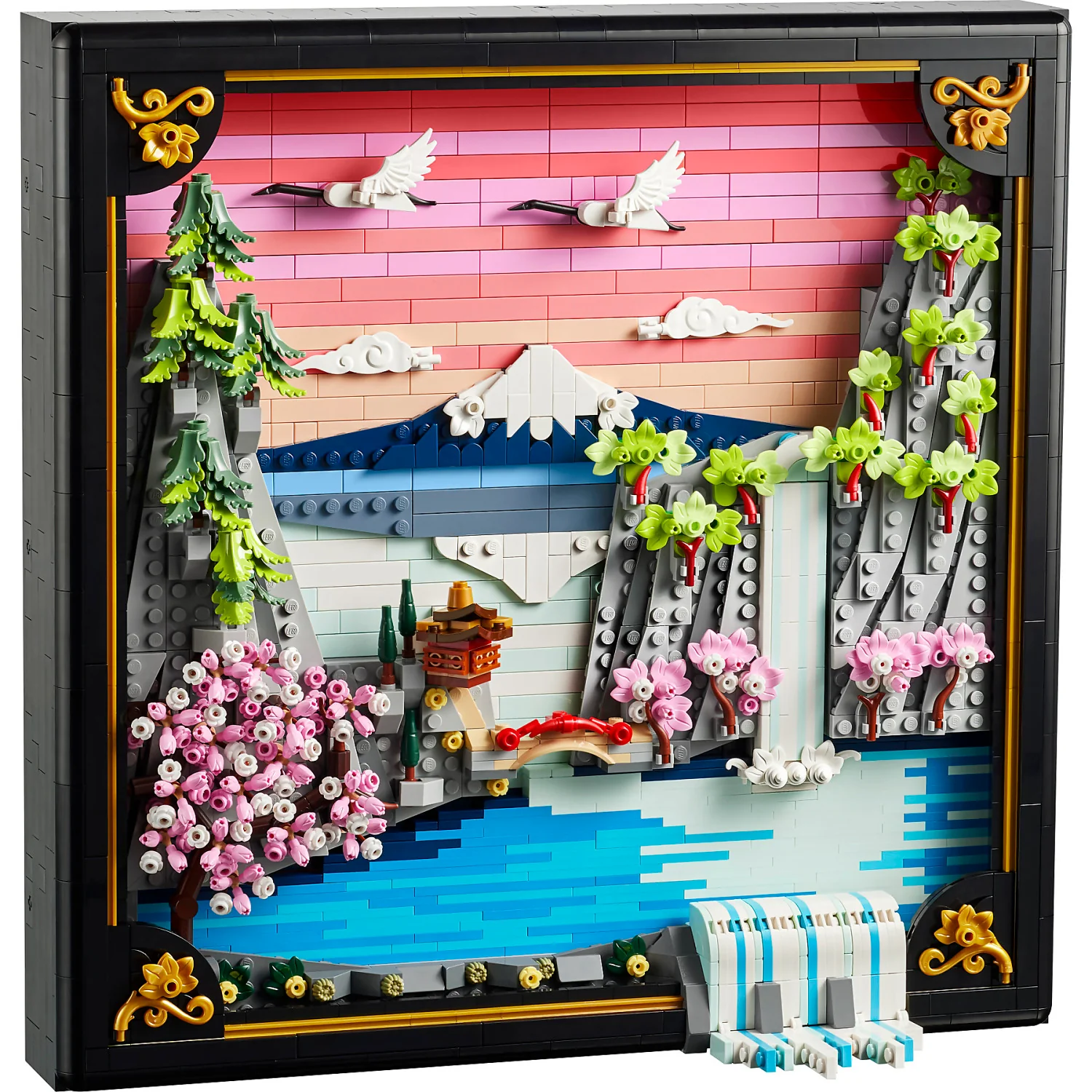 LEGO 31218 Japanese Cherry Blossom Landscape - Art - Image 2