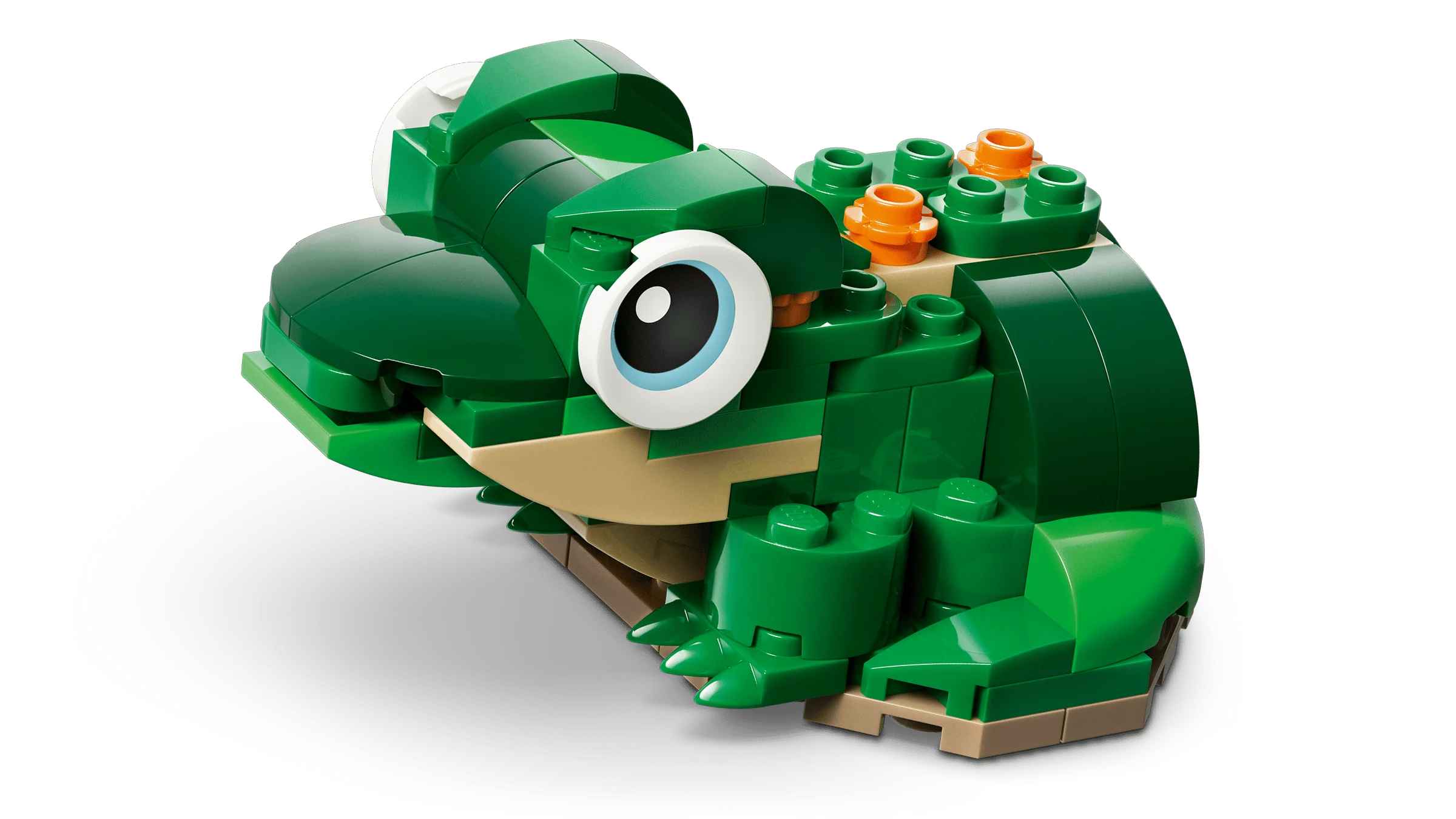 LEGO 31377 Turtle with a Water Lily Flower - Creator 3-in-1 - Image 4