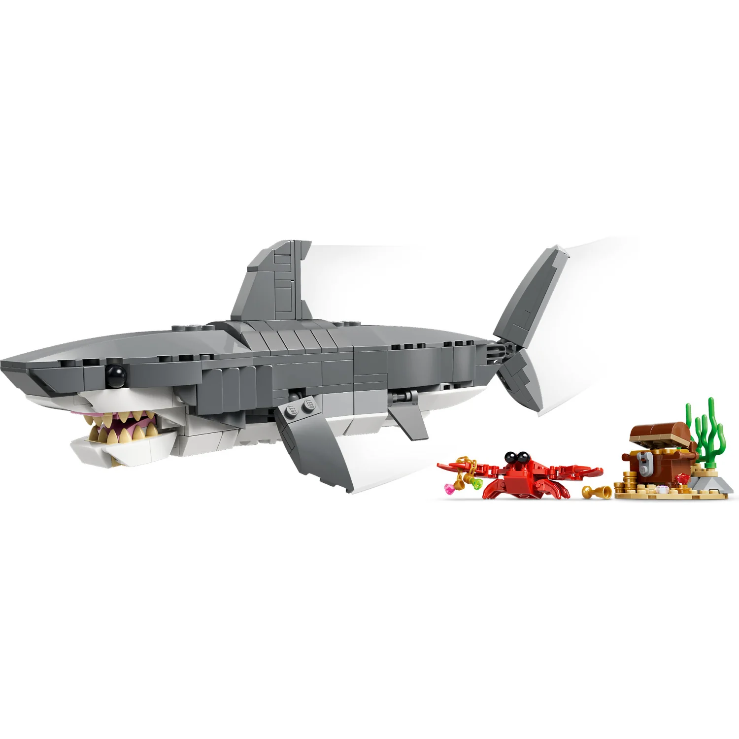 LEGO 31381 Fierce Shark with a Treasure Chest - Creator 3-in-1 - Image 5