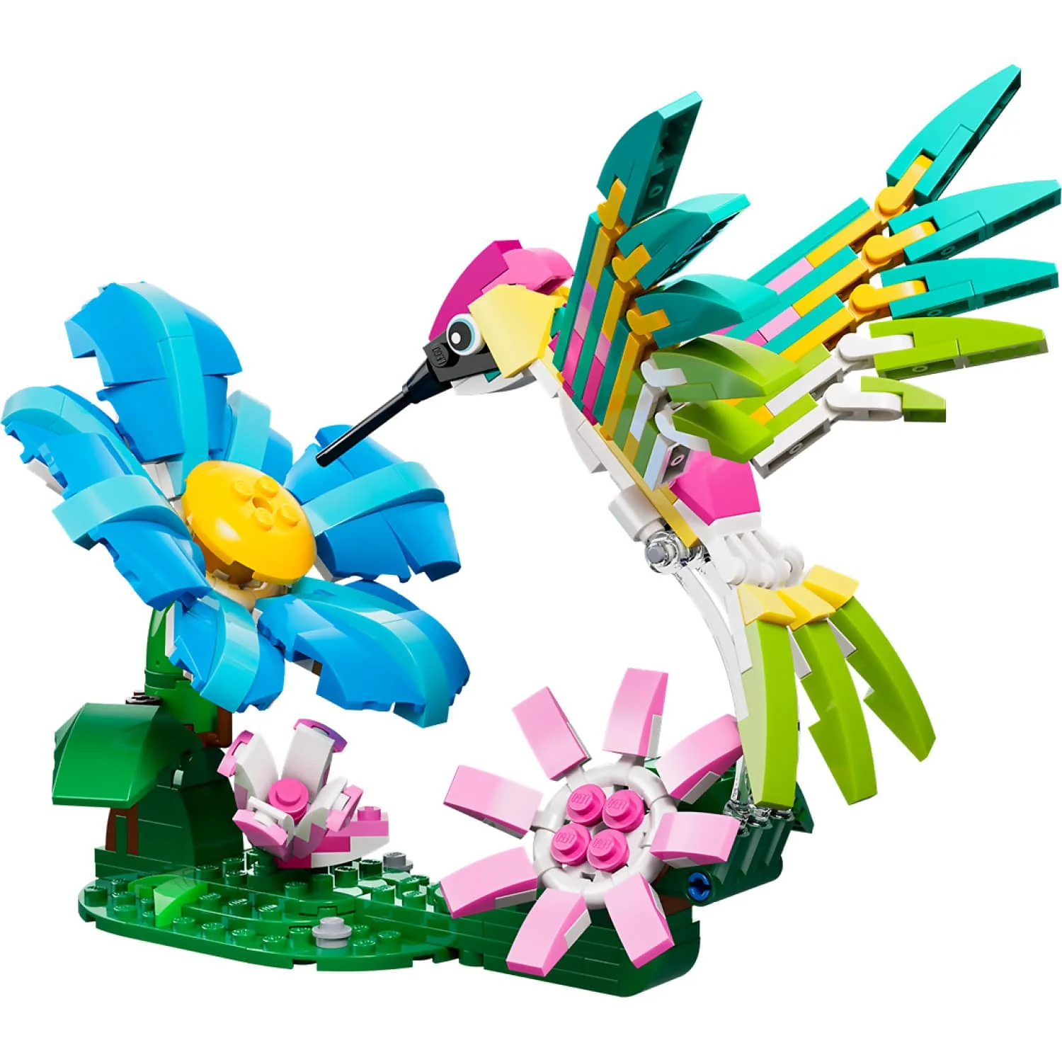 LEGO 31384 Wild Animals: Colorful Hummingbird - Creator 3-in-1 - Image 2