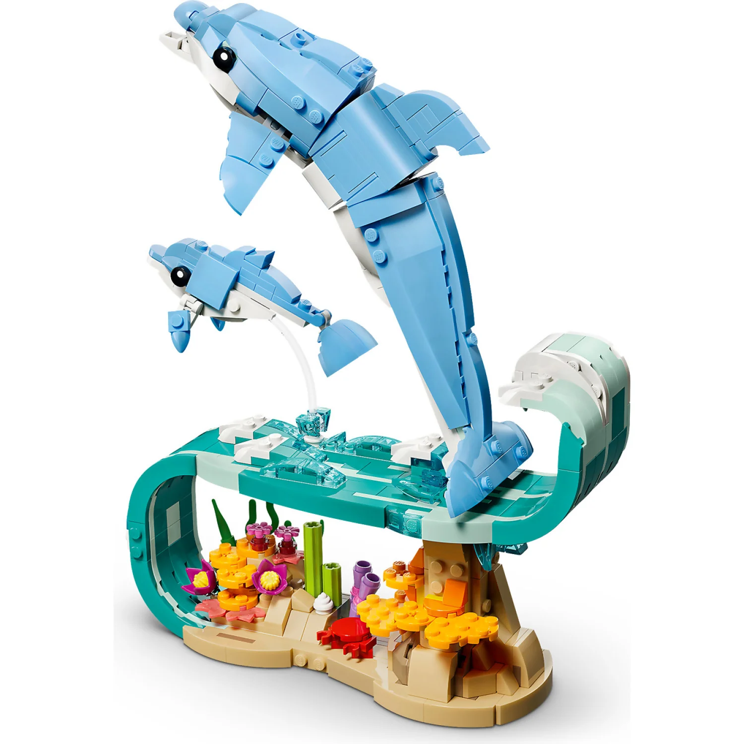 LEGO 31385 Sea Animals: Beautiful Dolphins - Creator 3-in-1 - Image 5