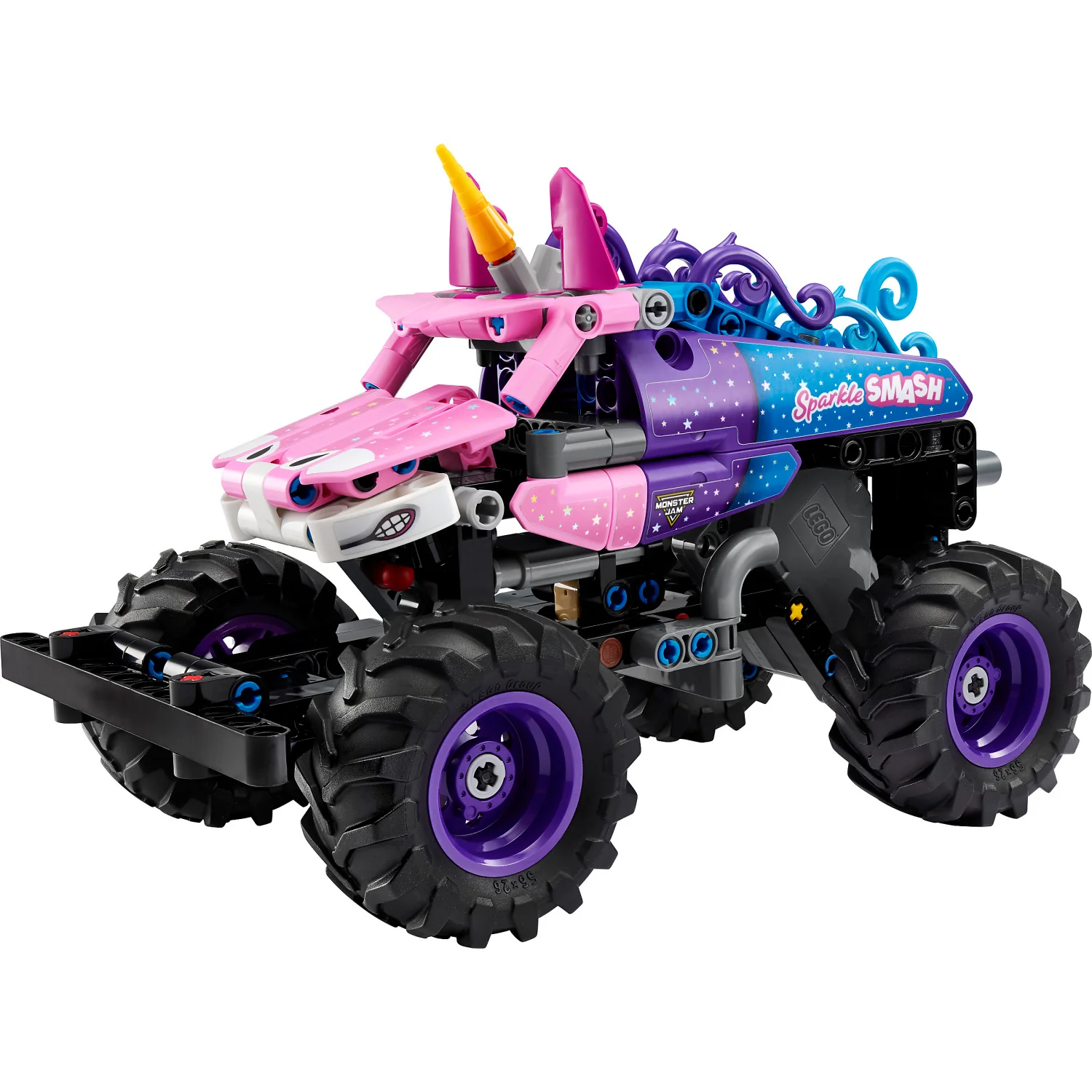 LEGO 42220 Monster Jam Sparkle Smash Pull-Back - Technic - Image 2