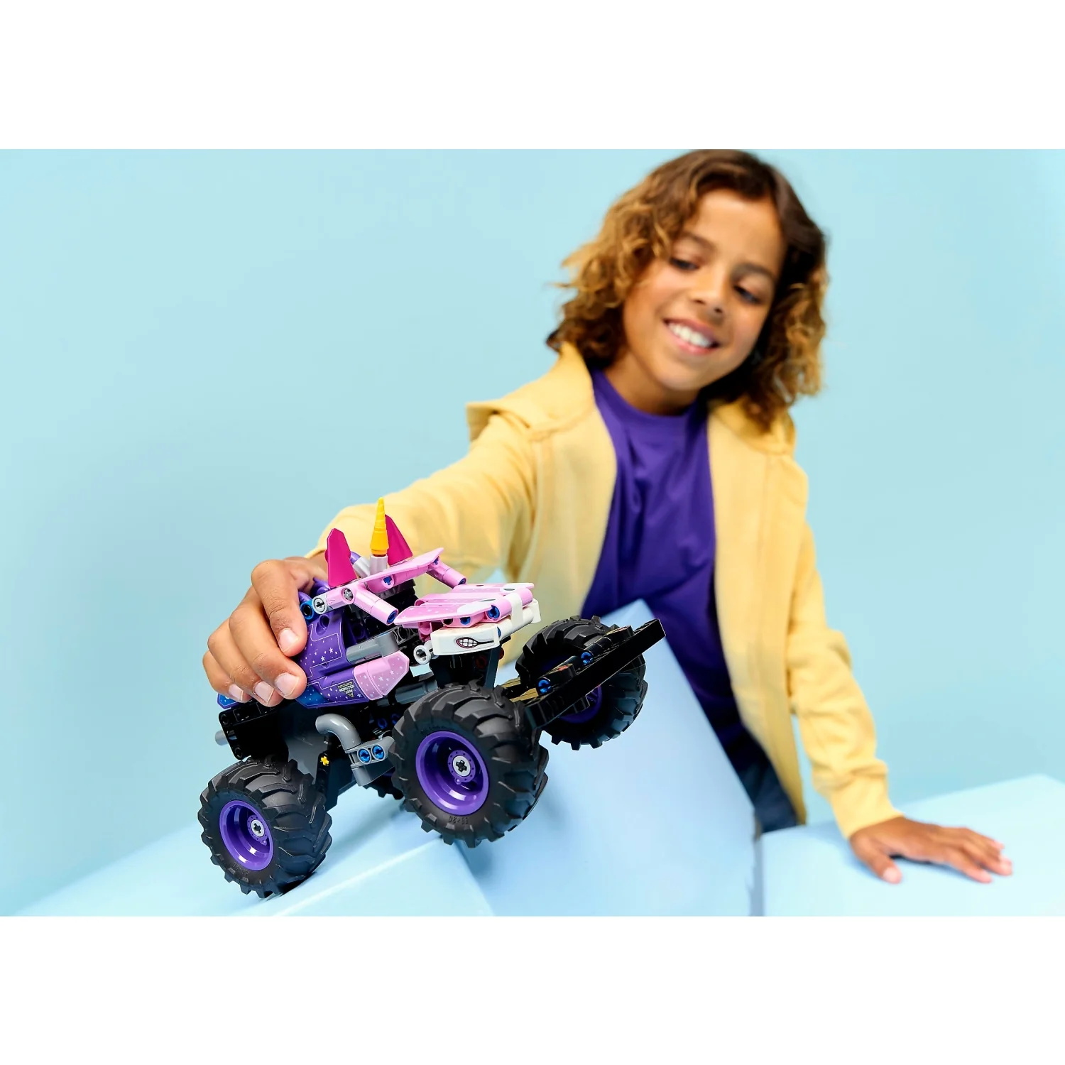 LEGO 42220 Monster Jam Sparkle Smash Pull-Back - Technic - Image 6