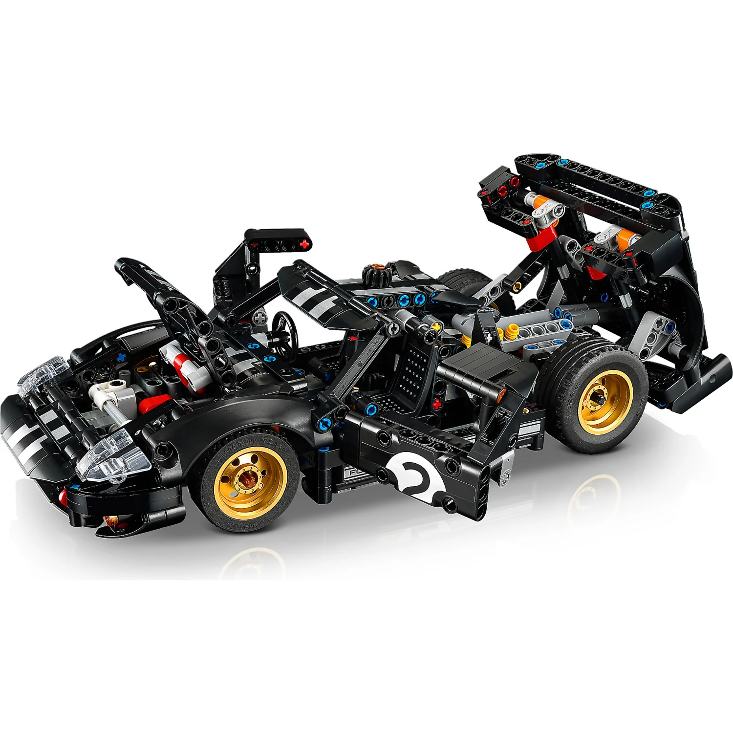 LEGO 42223 1966 Ford GT40 MKII Race Car - Technic - Image 4
