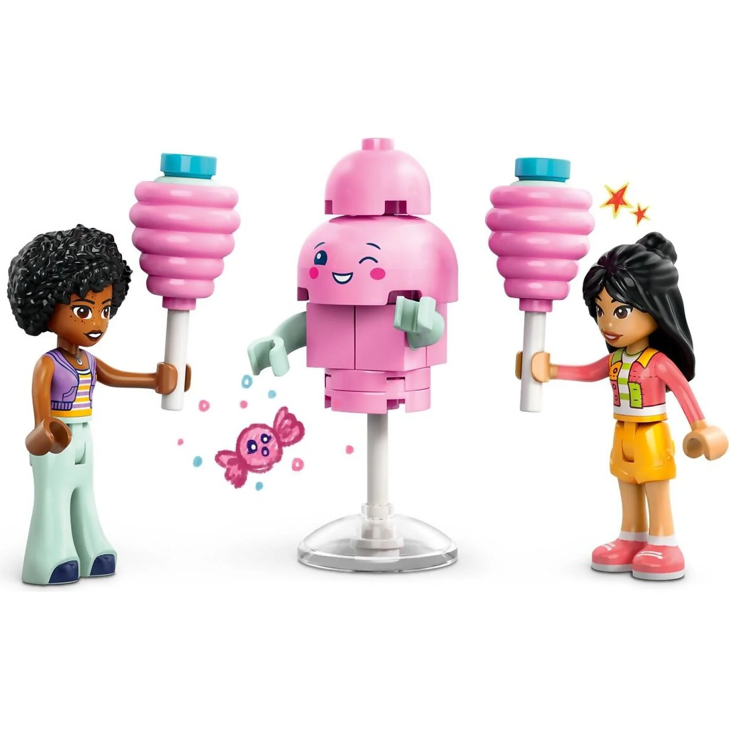 LEGO 42643 Cotton Candy Stand And Scooter - LEGO Friends - Image 2