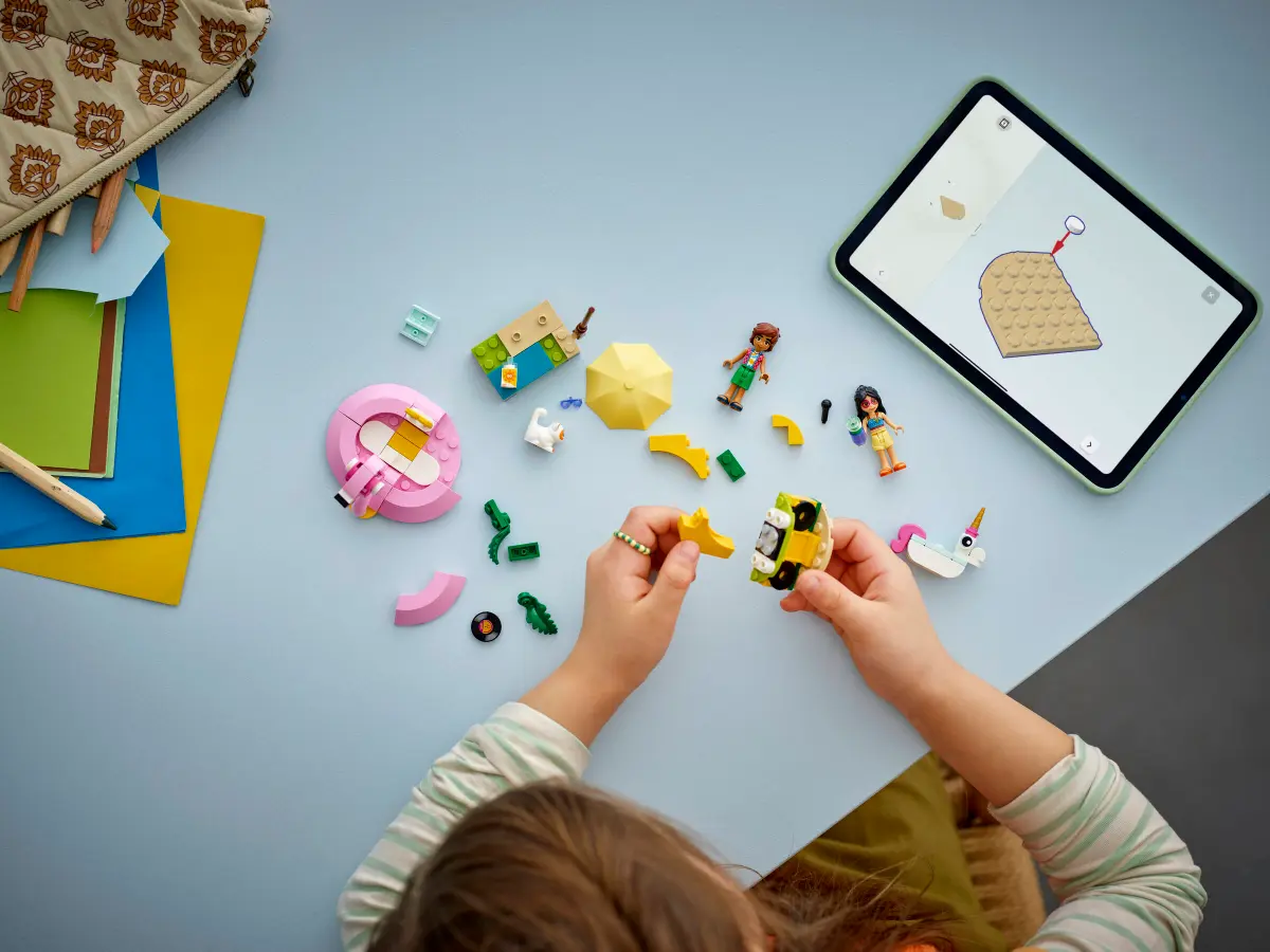 LEGO 42658 Unicorn & Flamingo Pool Party - Friends - Image 7