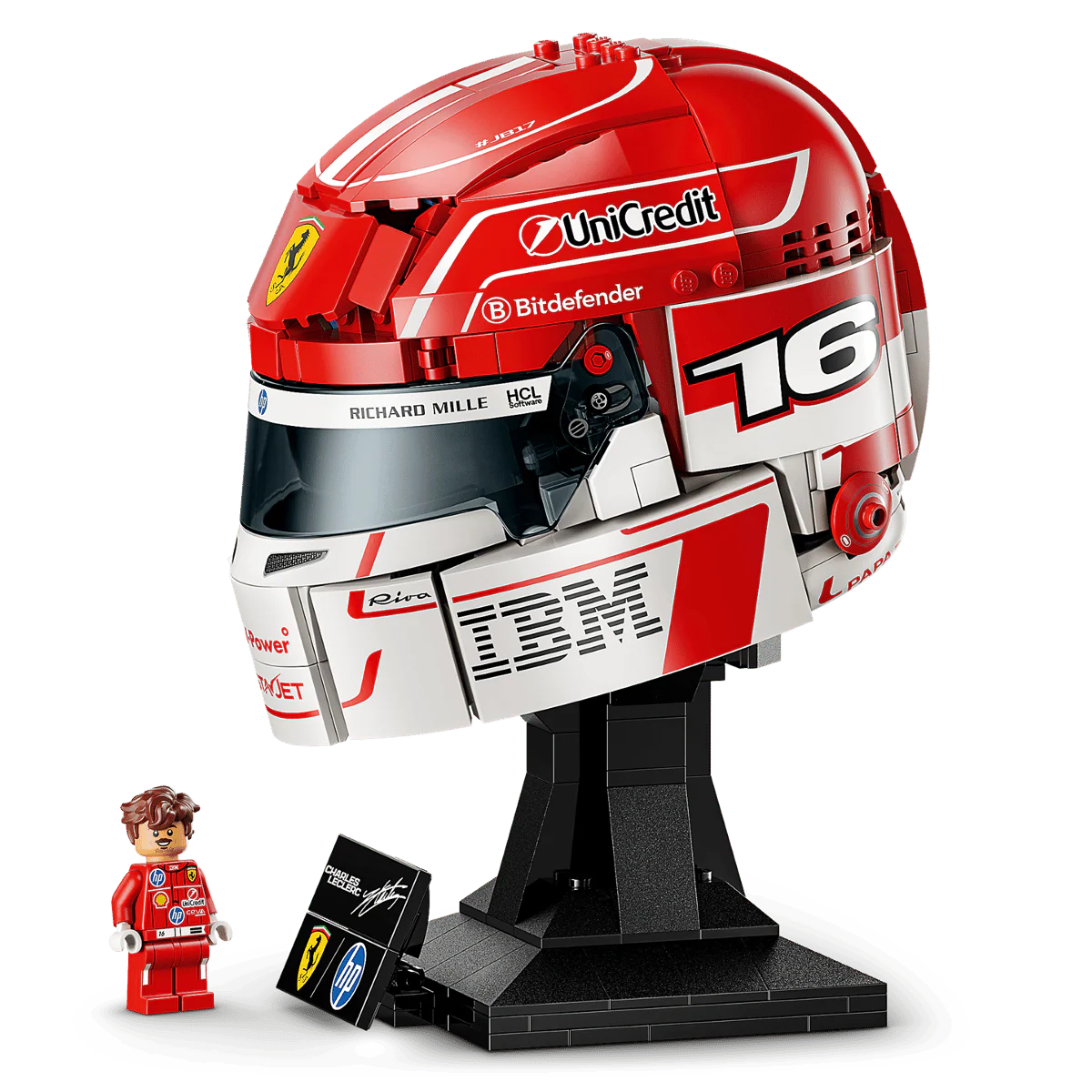 Lego 43014 Scuderia Ferrari HP Charles Leclerc Helmet - Image 3