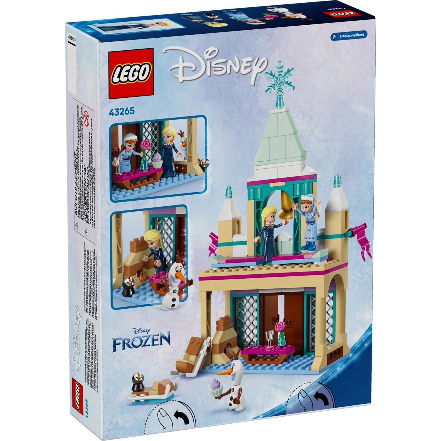LEGO 43265 Arendelle Frozen Castle - Disney - Image 5