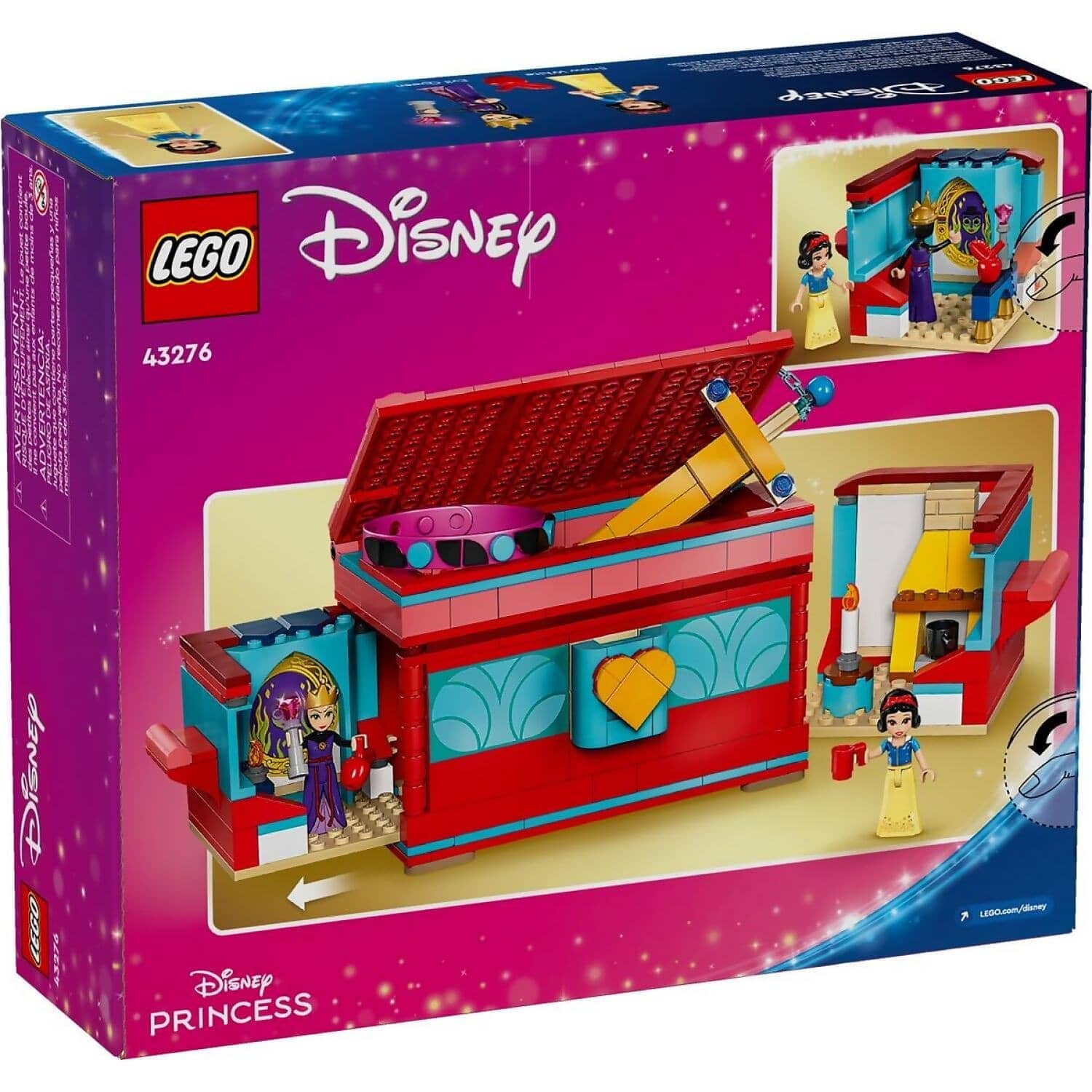 LEGO 43276 Snow White's Jewelry Box - Disney Princess - Image 5