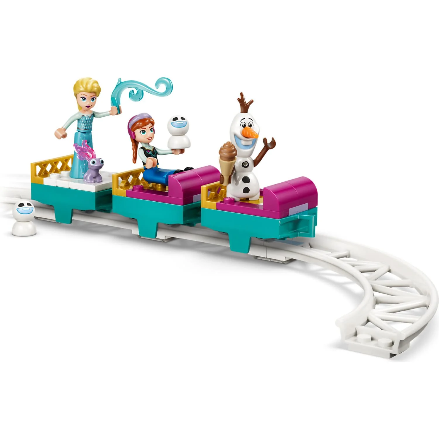 LEGO 43281 Elsa's Ice Castle and Snow Ride Adventure - Disney - Image 4